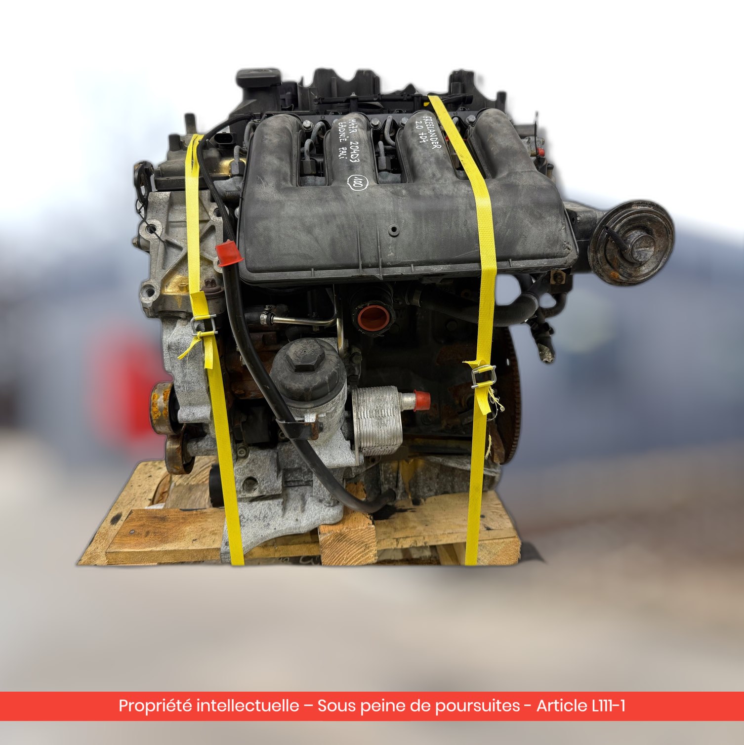 Moteur Land Rover / Rover Freelander TD4 204D3 — occasion — vue 4