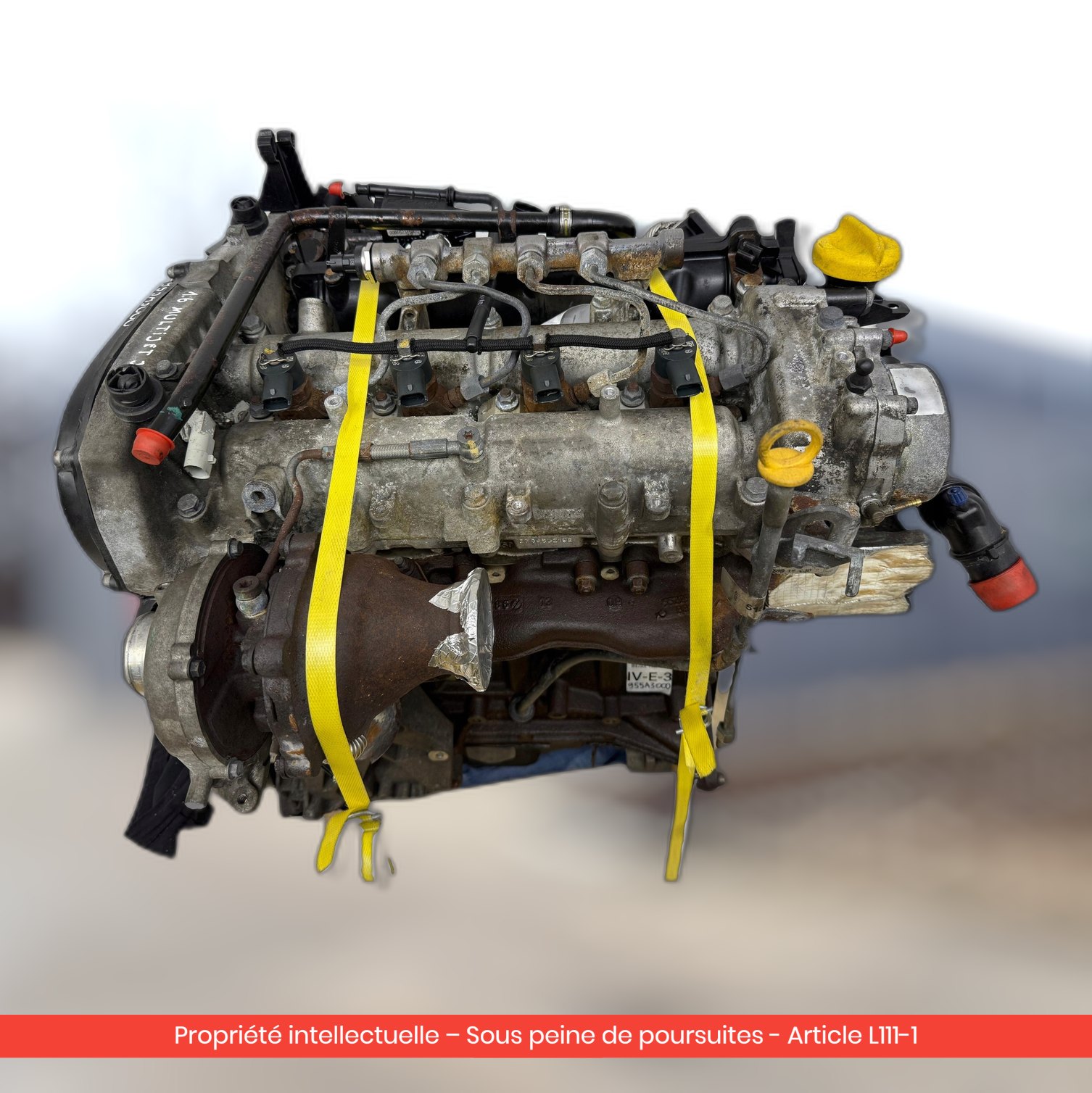 Moteur Alfa Romeo / Fiat Jtdm 955A3000 — occasion — vue 1