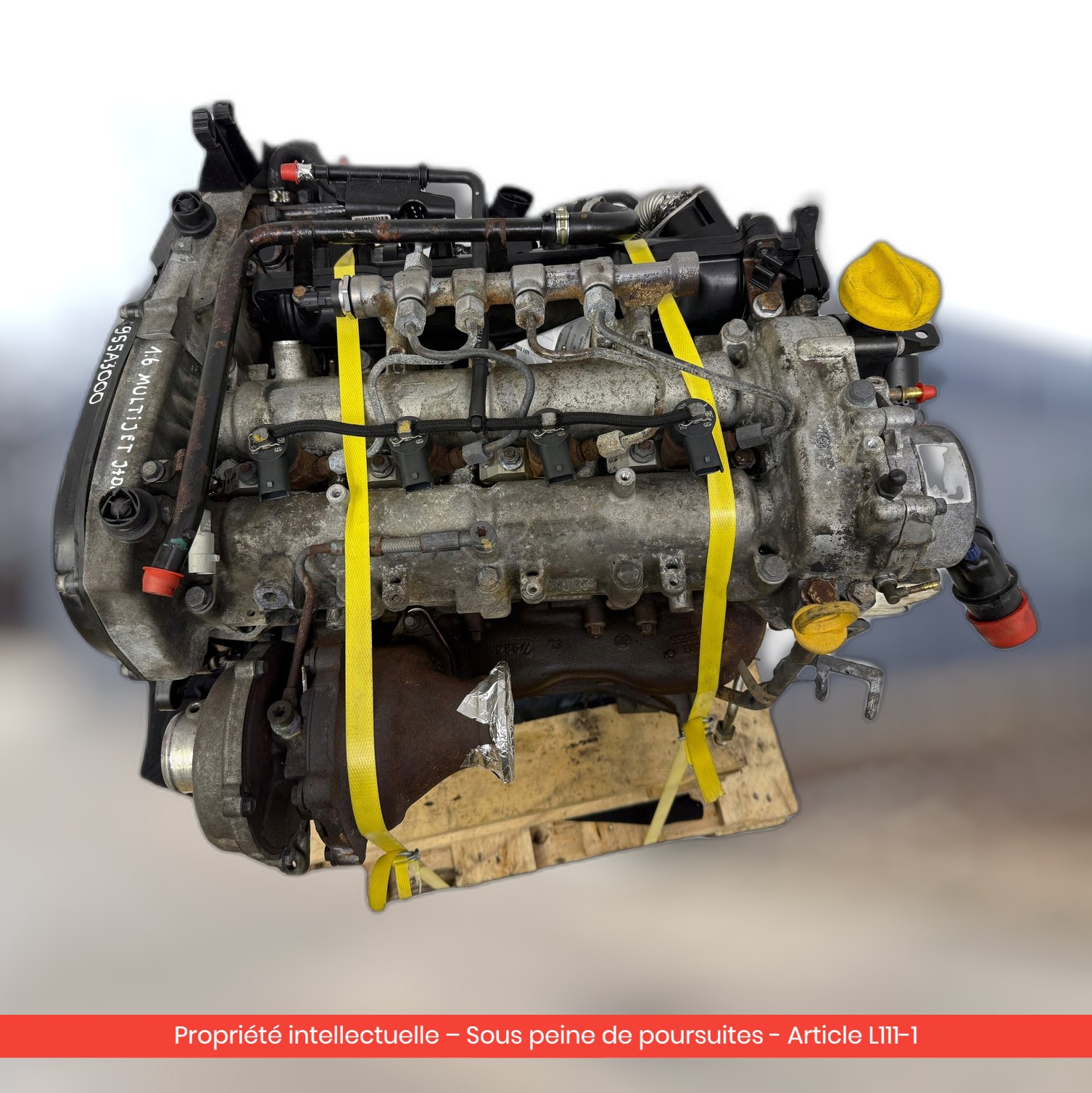 Moteur Alfa Romeo / Fiat Jtdm 955A3000 — occasion — vue 2