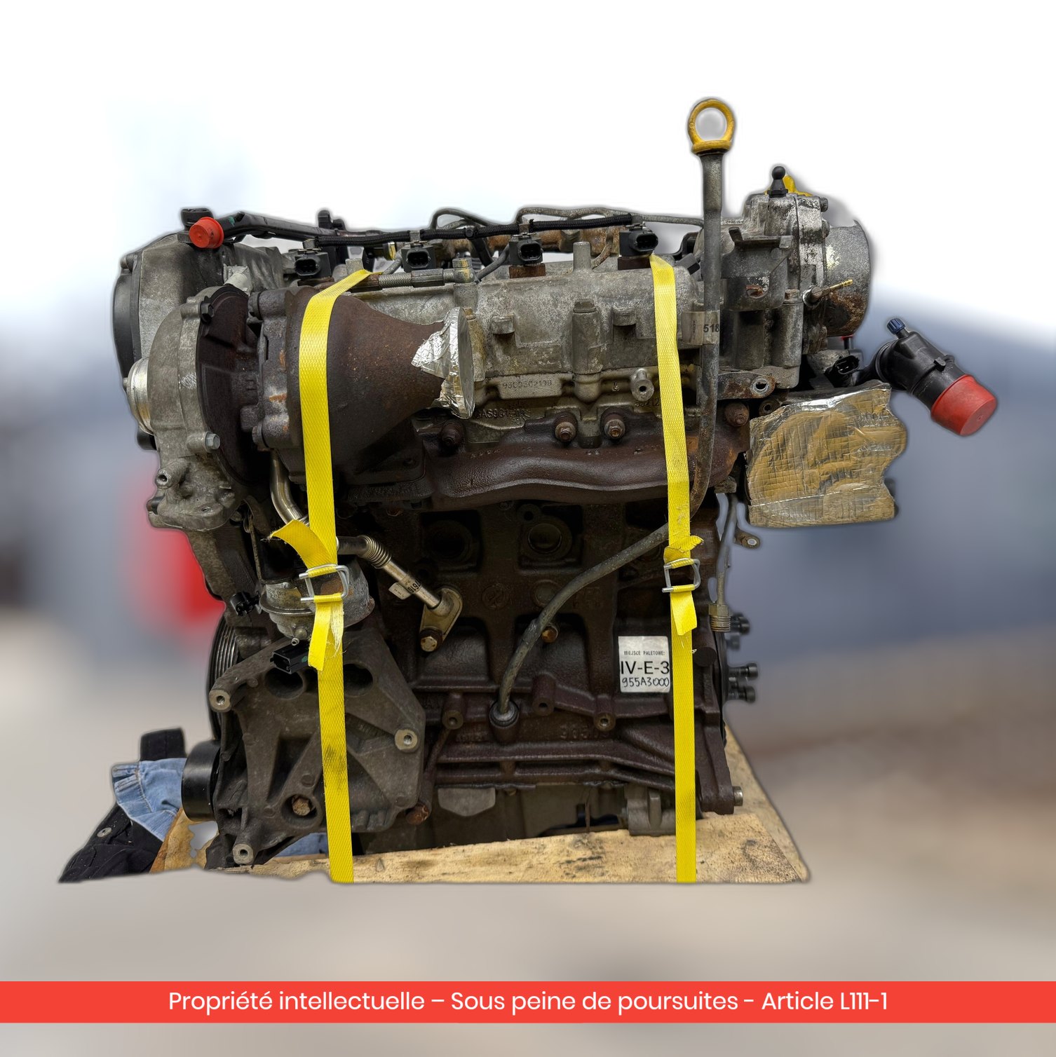 Moteur Alfa Romeo / Fiat Jtdm 955A3000 — occasion — vue 3