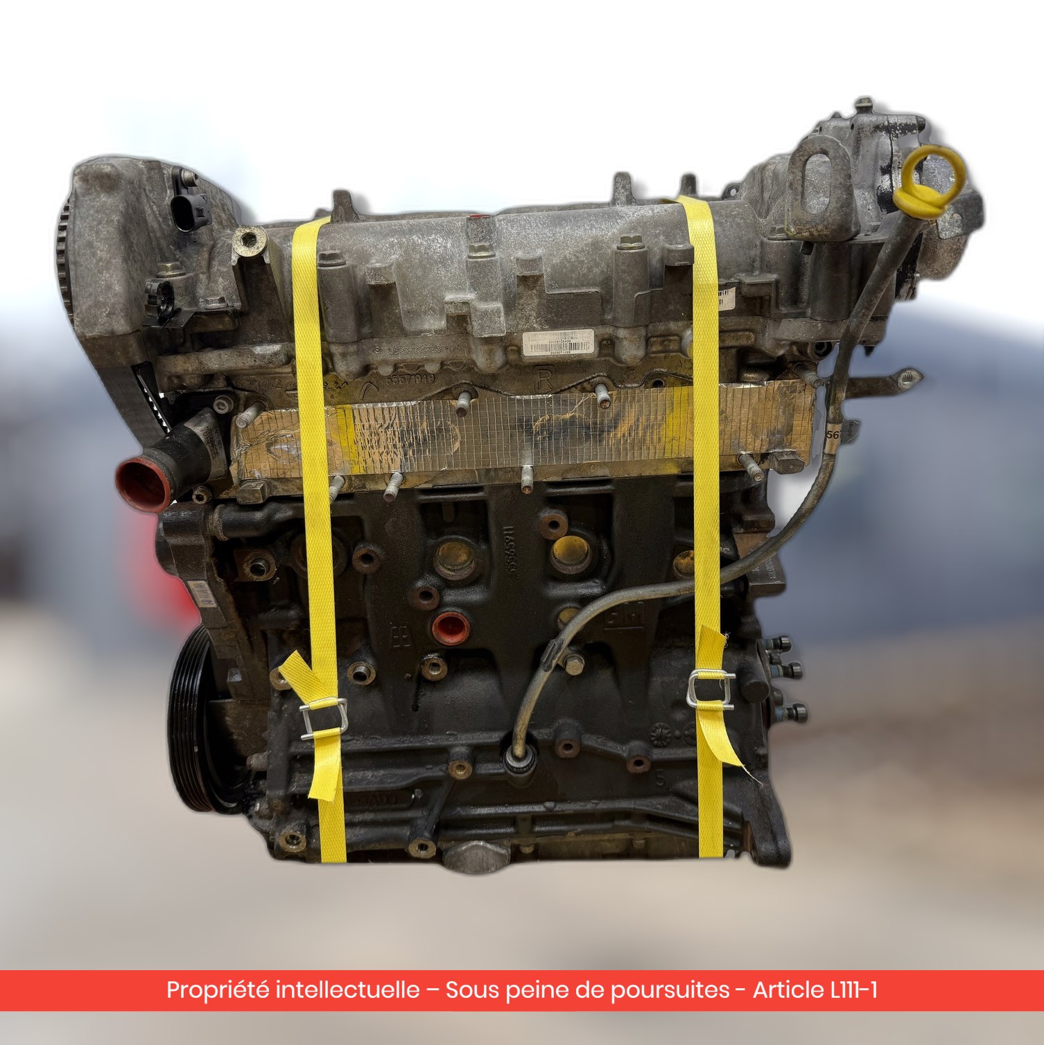 Moteur nu Fiat Freemont JTD 939B5000 — occasion — vue 3