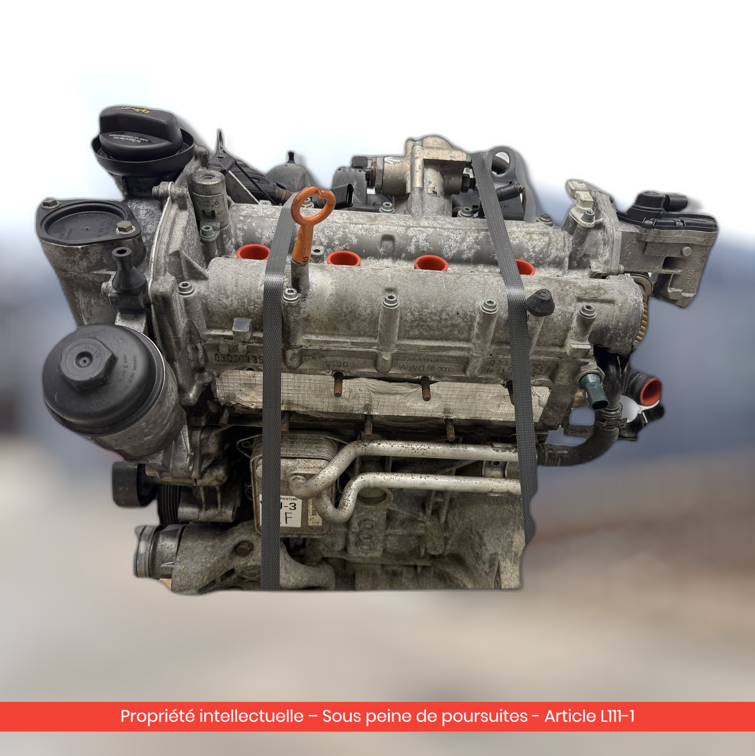 Moteur Volkswagen EOS / Audi A3 II 8P / Škoda Octavia II BLF — occasion — vue 1