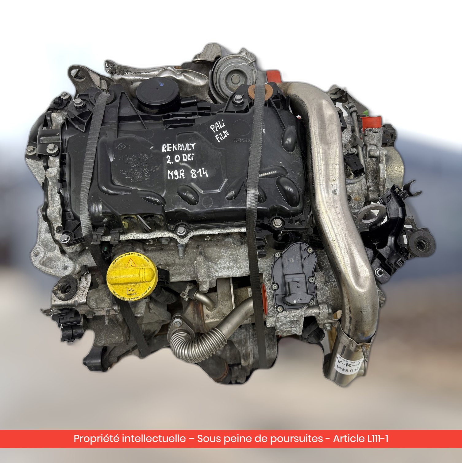 Moteur Renault Laguna III M9R814 M9RP814 — occasion — vue 4