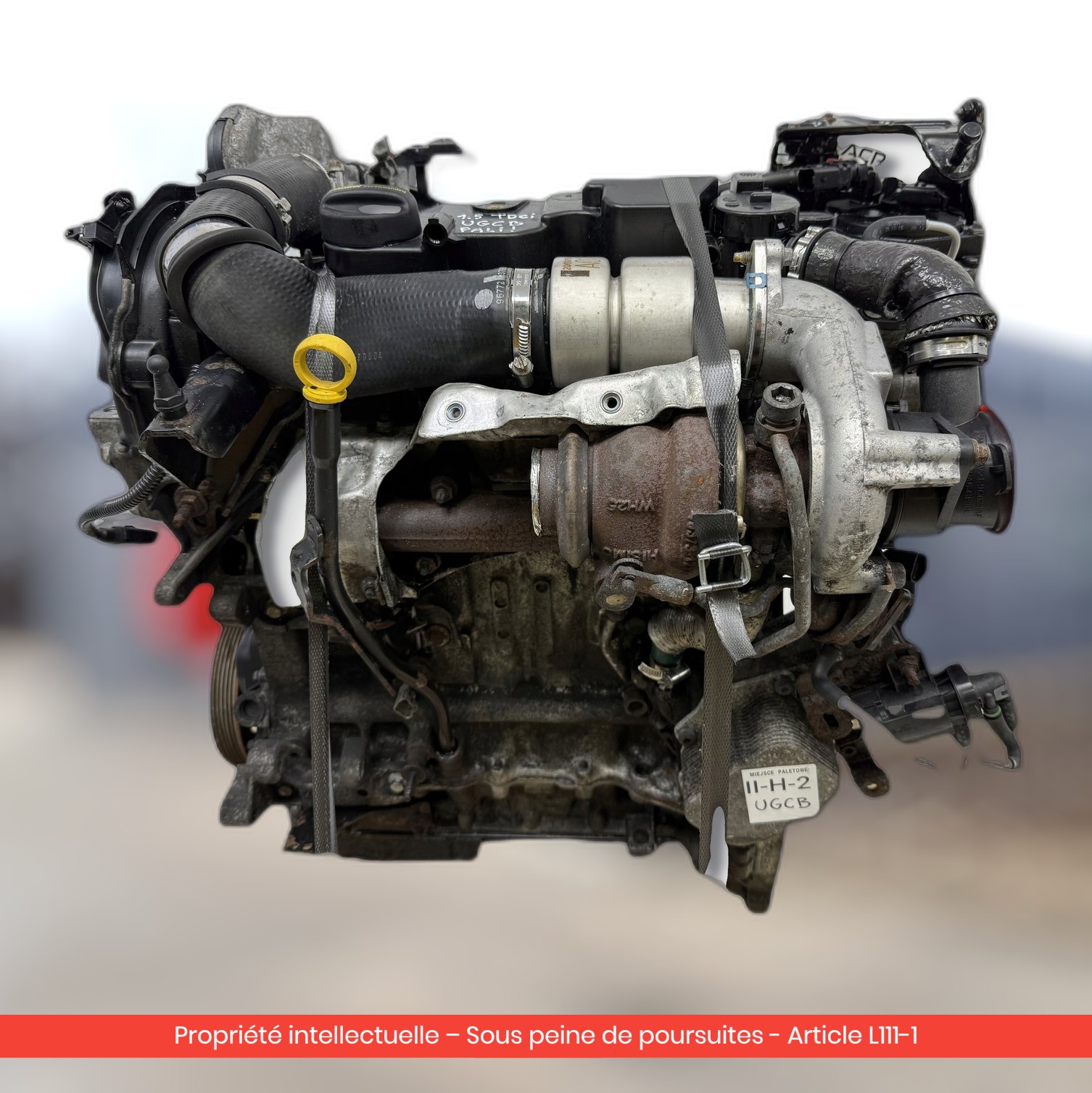 Moteur Ford Transit UGCB — occasion — vue 1