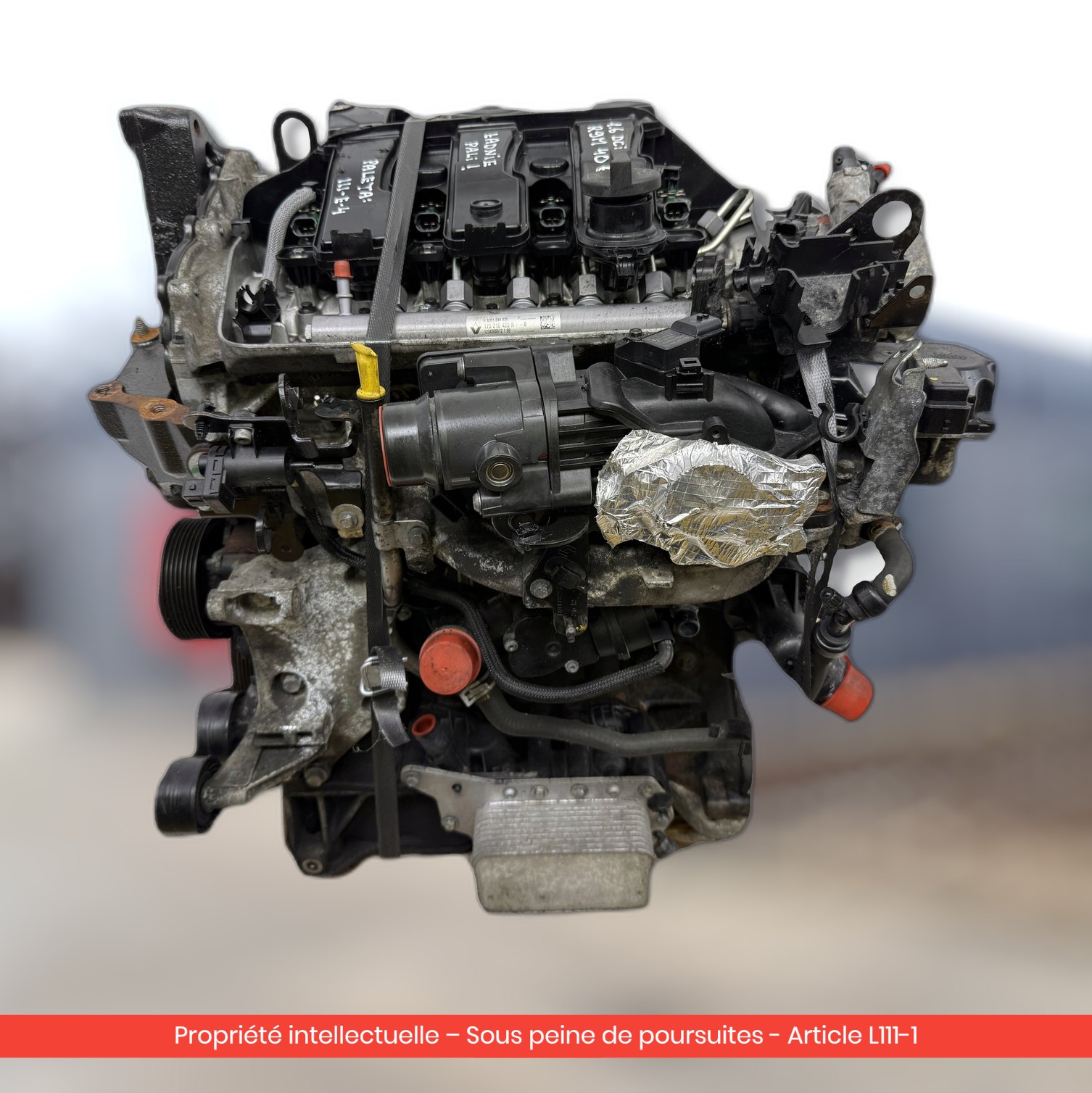 Moteur Nissan Qashqai I J10 R9M406 R9MA406 — occasion — vue 1