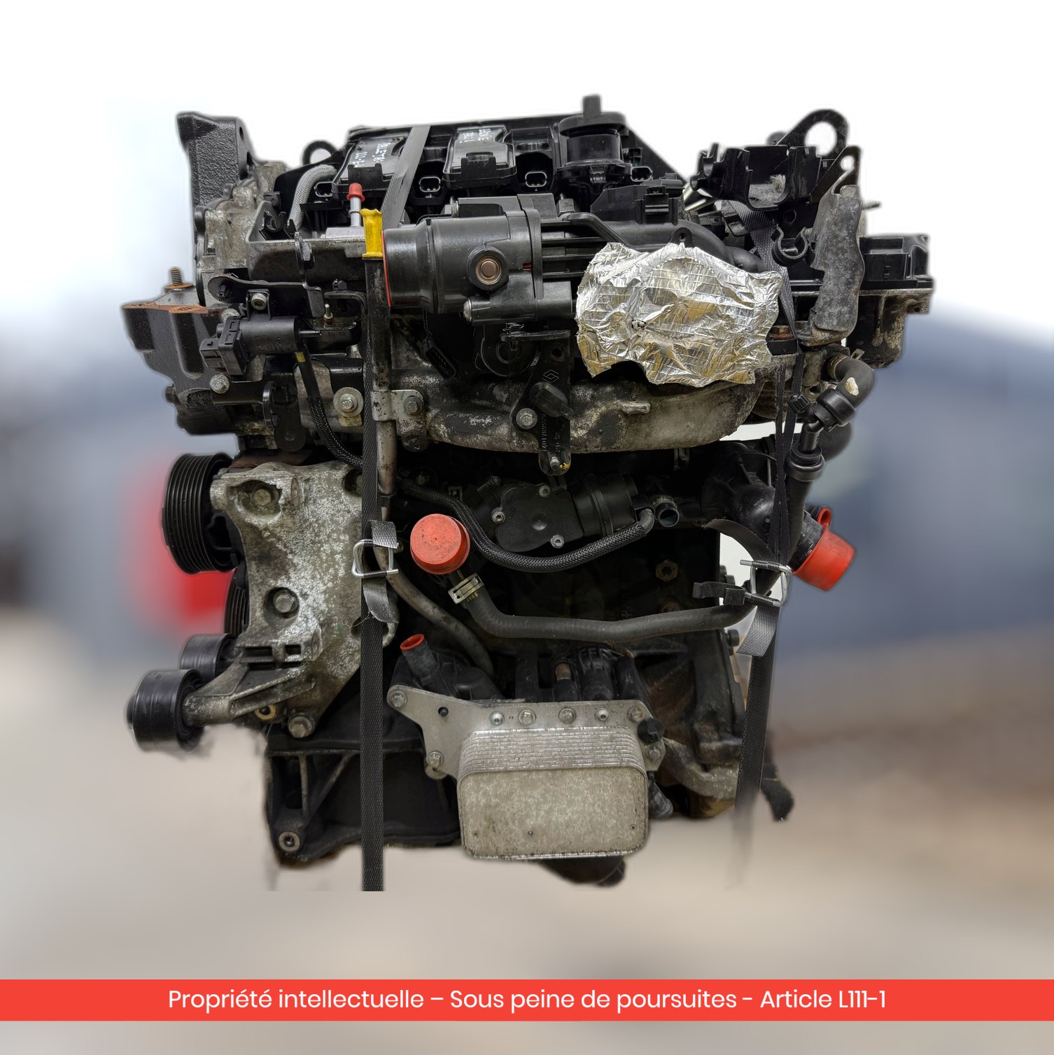 Moteur Nissan Qashqai I J10 R9M406 R9MA406 — occasion — vue 4