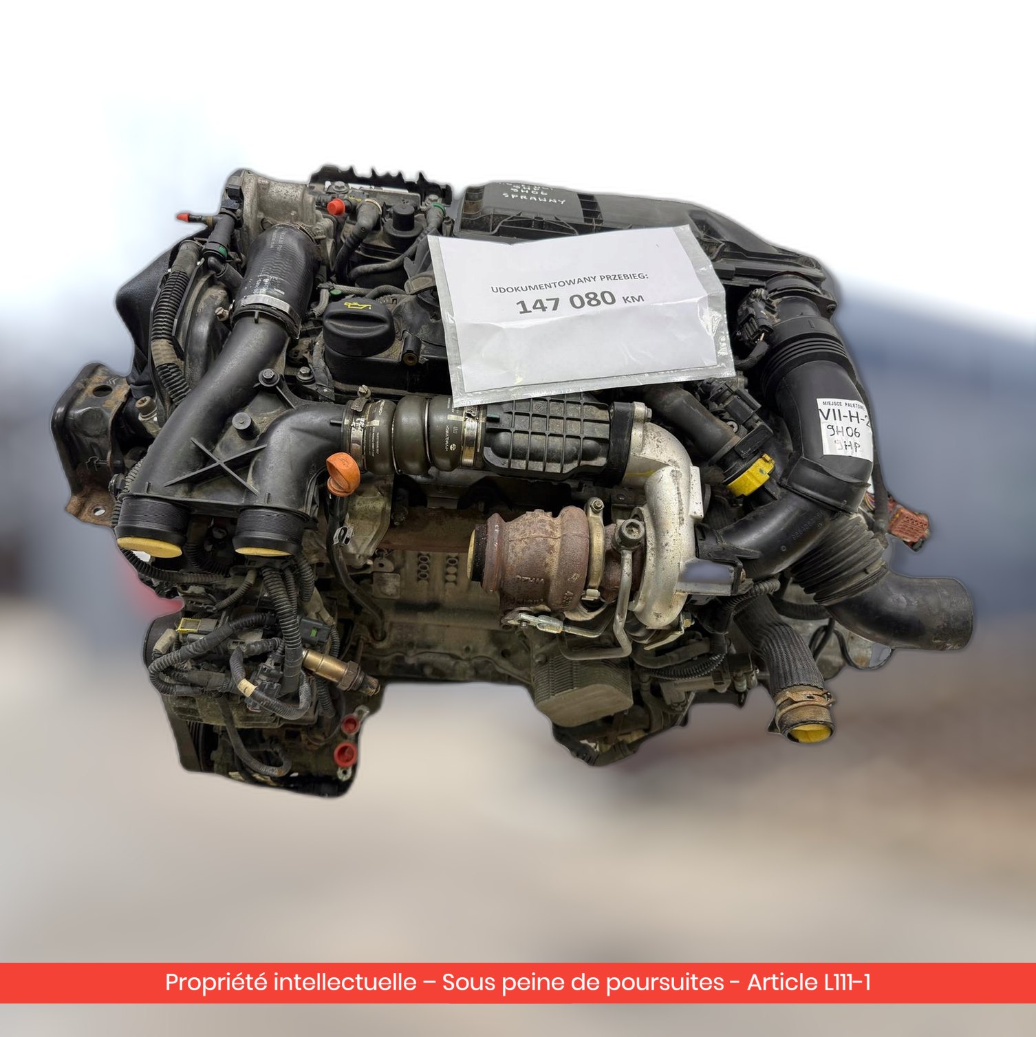 Moteur Peugeot 208 208 308 2008 / Citroën C3 C4 9HP 9H06 — occasion — vue 1