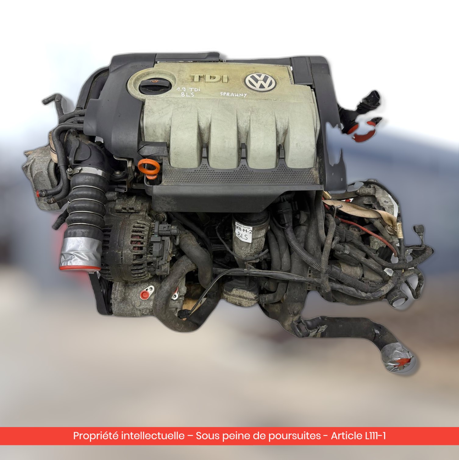 Moteur Audi / Volkswagen / Seat BLS — occasion — vue 2