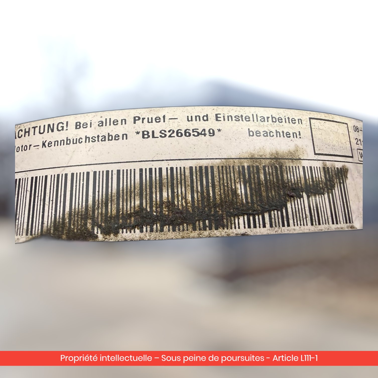 Moteur Audi / Volkswagen / Seat BLS — occasion — vue 3