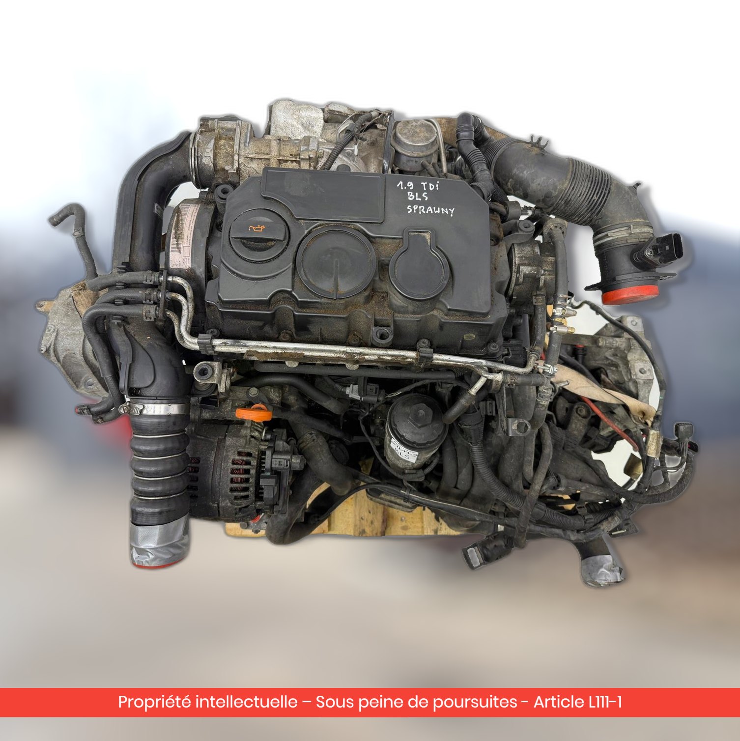 Moteur Audi / Volkswagen / Seat BLS — occasion — vue 4