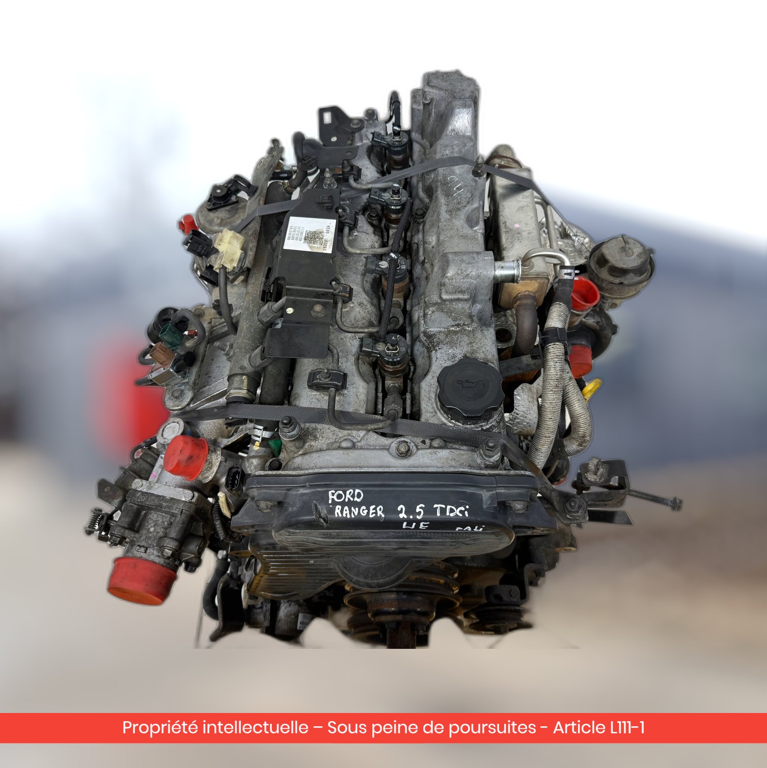 Moteur Ford Ranger / Mazda Bt-50 WL WLAA — occasion — vue 3