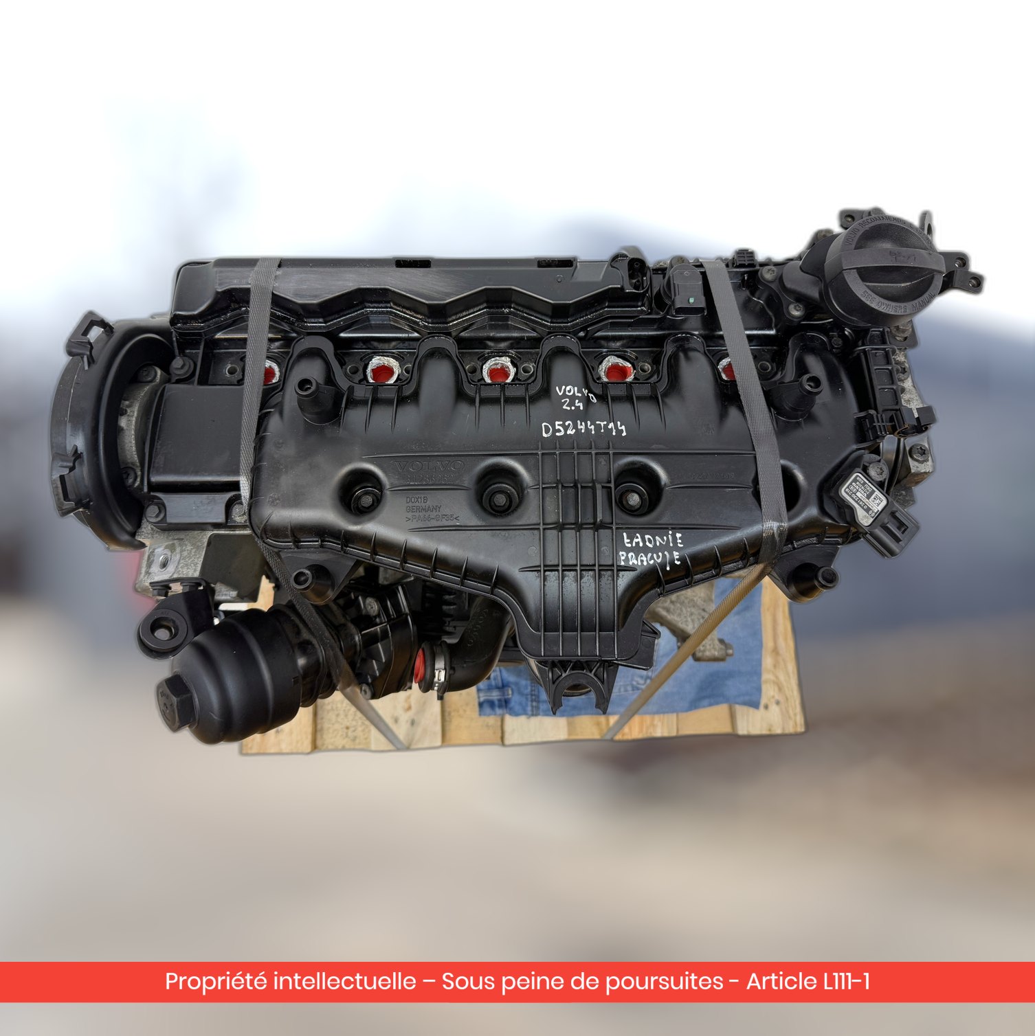 Moteur Volvo S80 II V70 III D5244T14 — occasion — vue 3