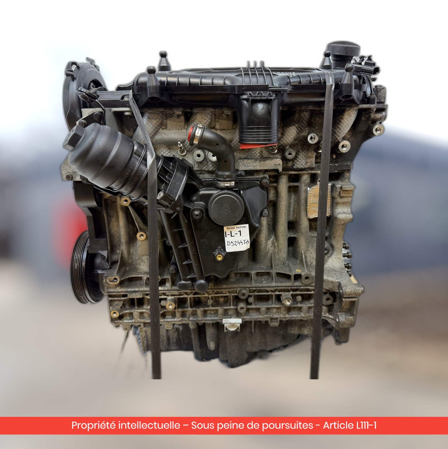 Moteur Volvo S80 II V70 III D5244T14 — occasion — vue 4