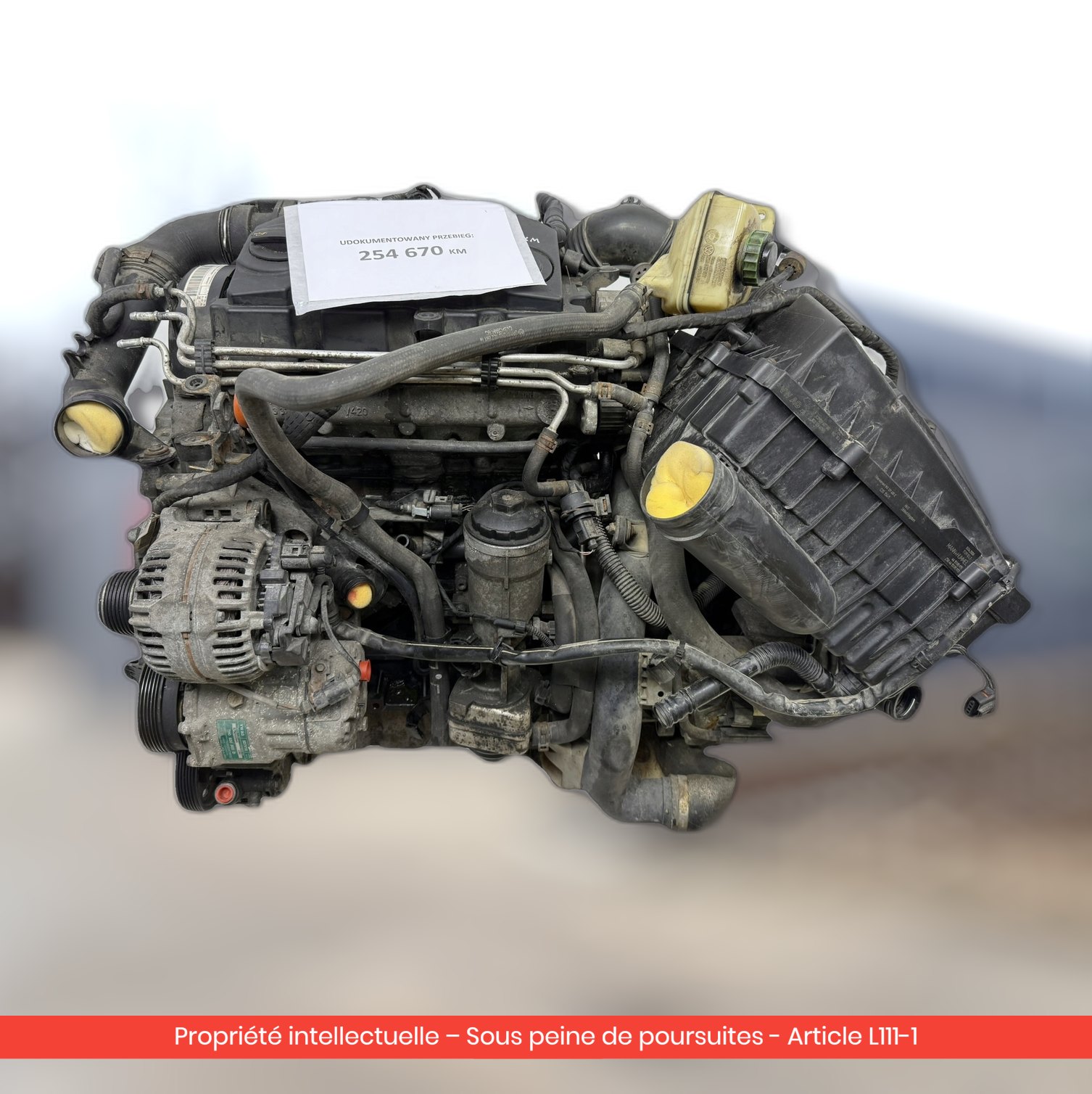 Moteur Audi / Volkswagen / Seat BLS — occasion — vue 2