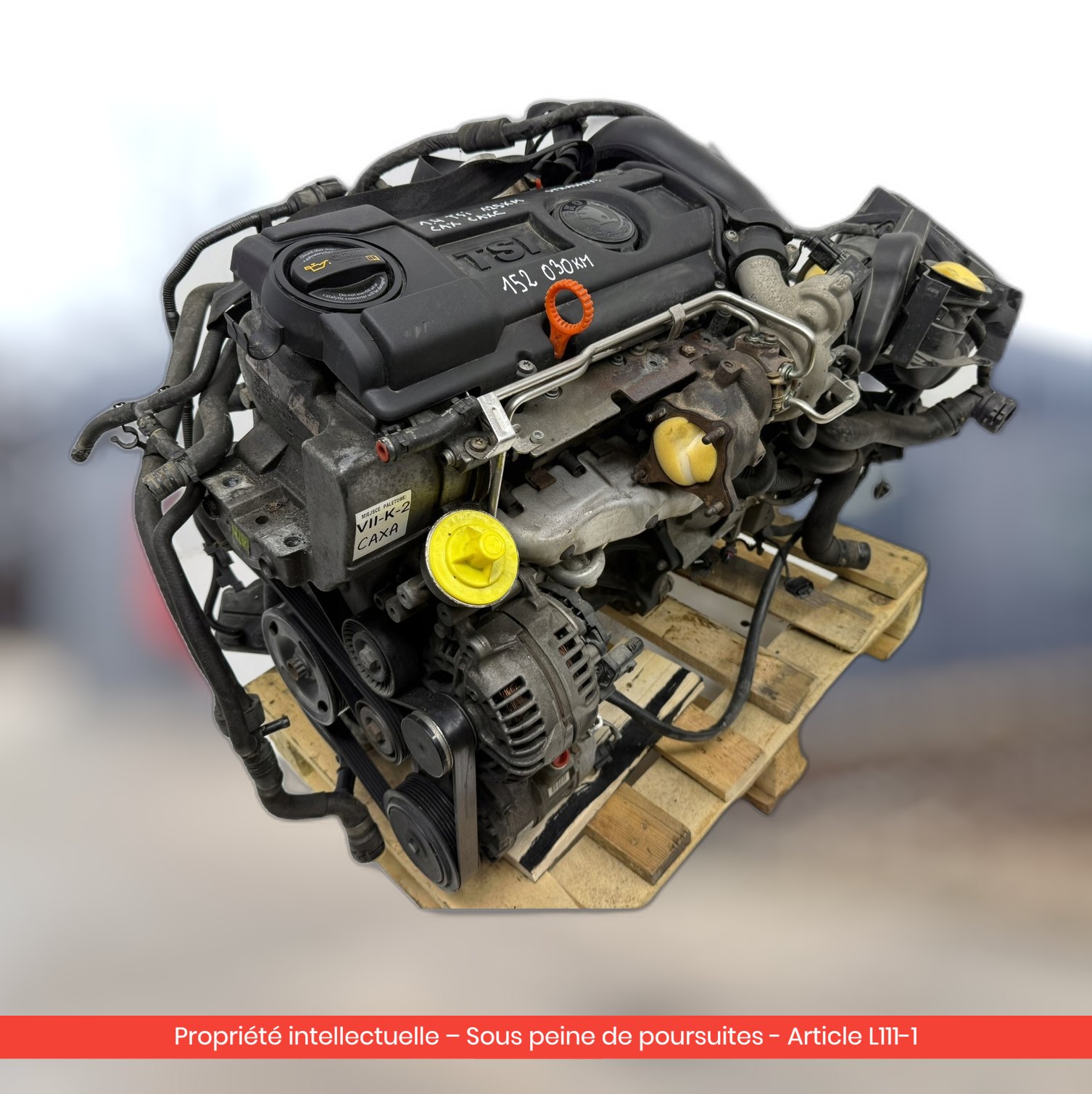 Moteur Audi / Volkswagen / Seat CAX — occasion — vue 1