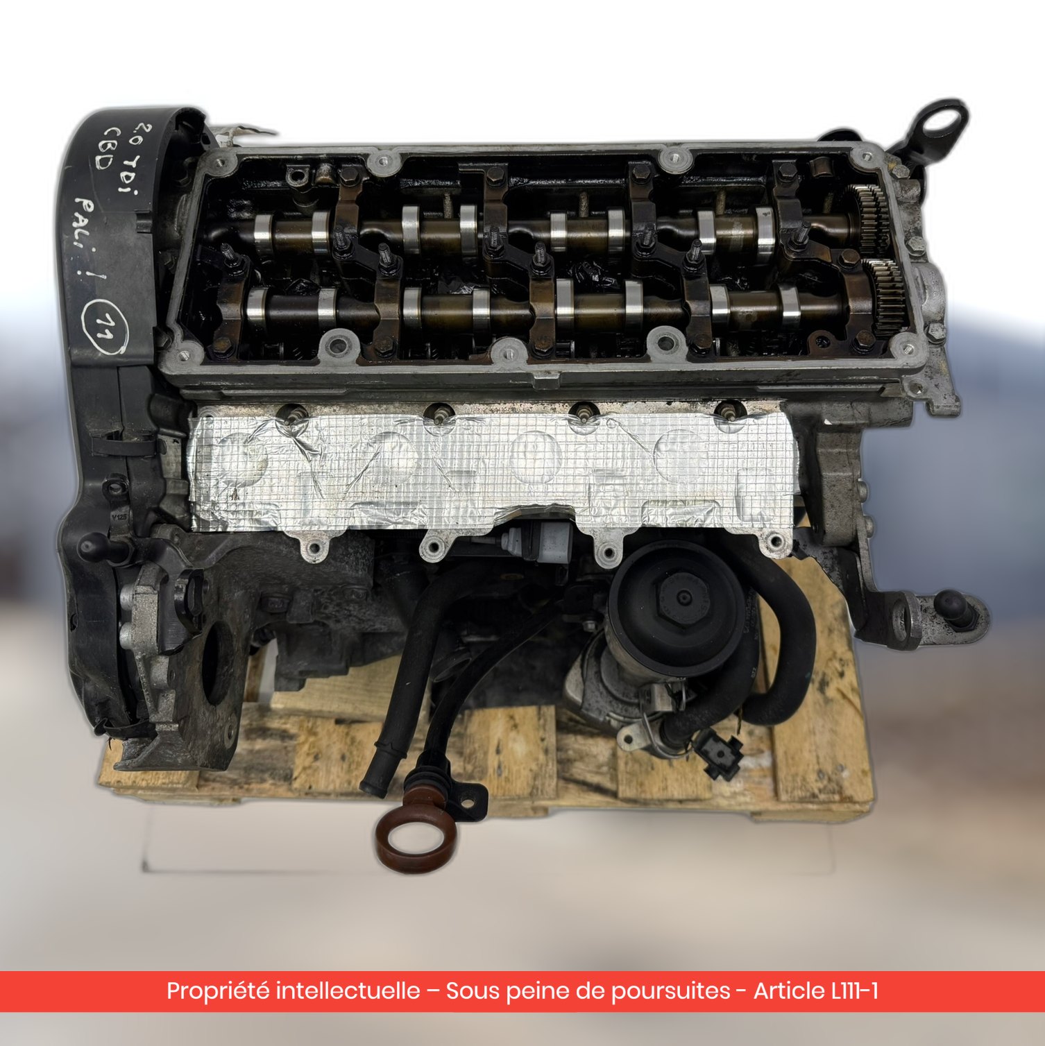 Moteur Volkswagen Golf VI / Škoda Yeti CBD CBDB — occasion — vue 3