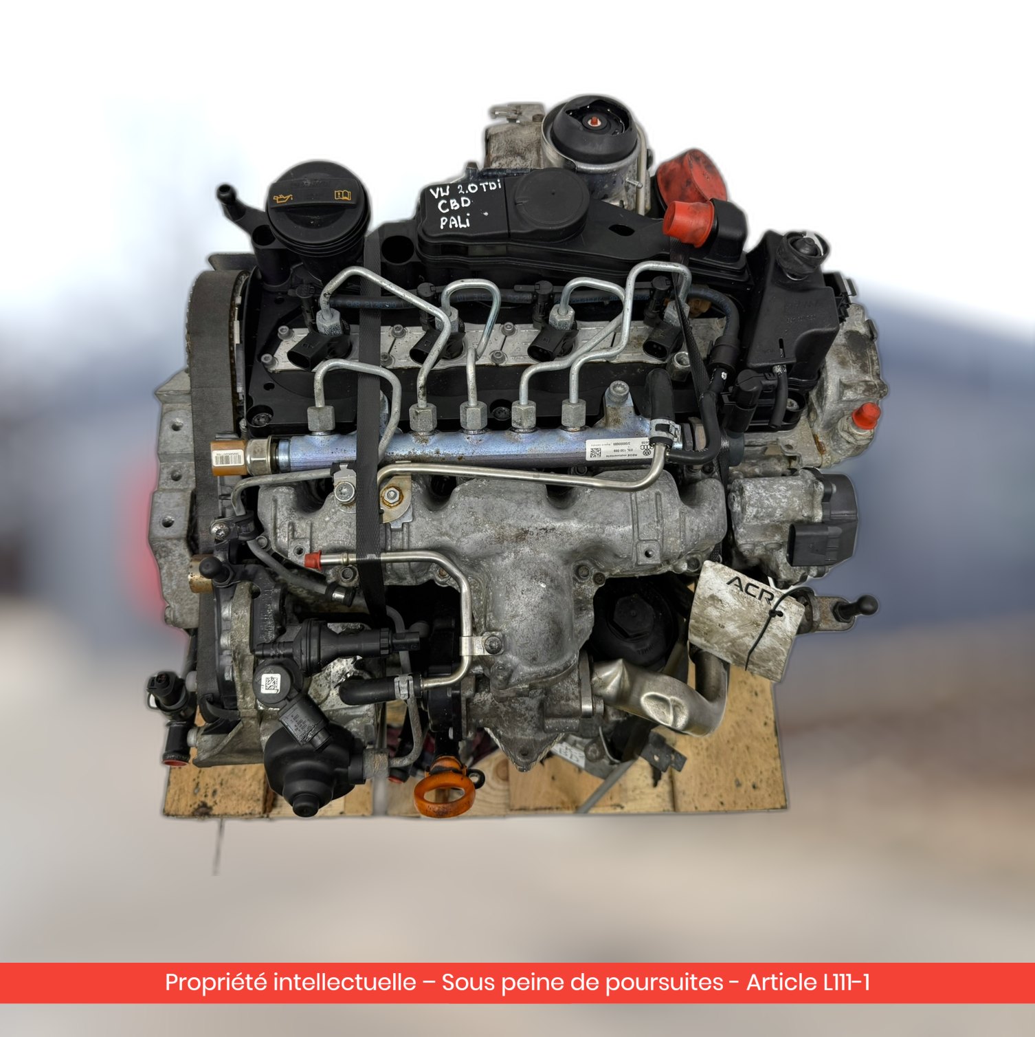 Moteur Volkswagen Golf VI / Škoda Yeti CBD CBDB — occasion — vue 3