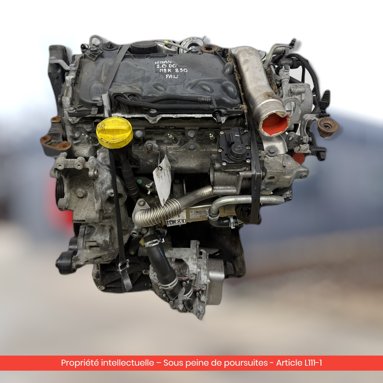 Moteur Nissan Qashqai I J10 M9R830 M9RC830 — occasion — vue 1
