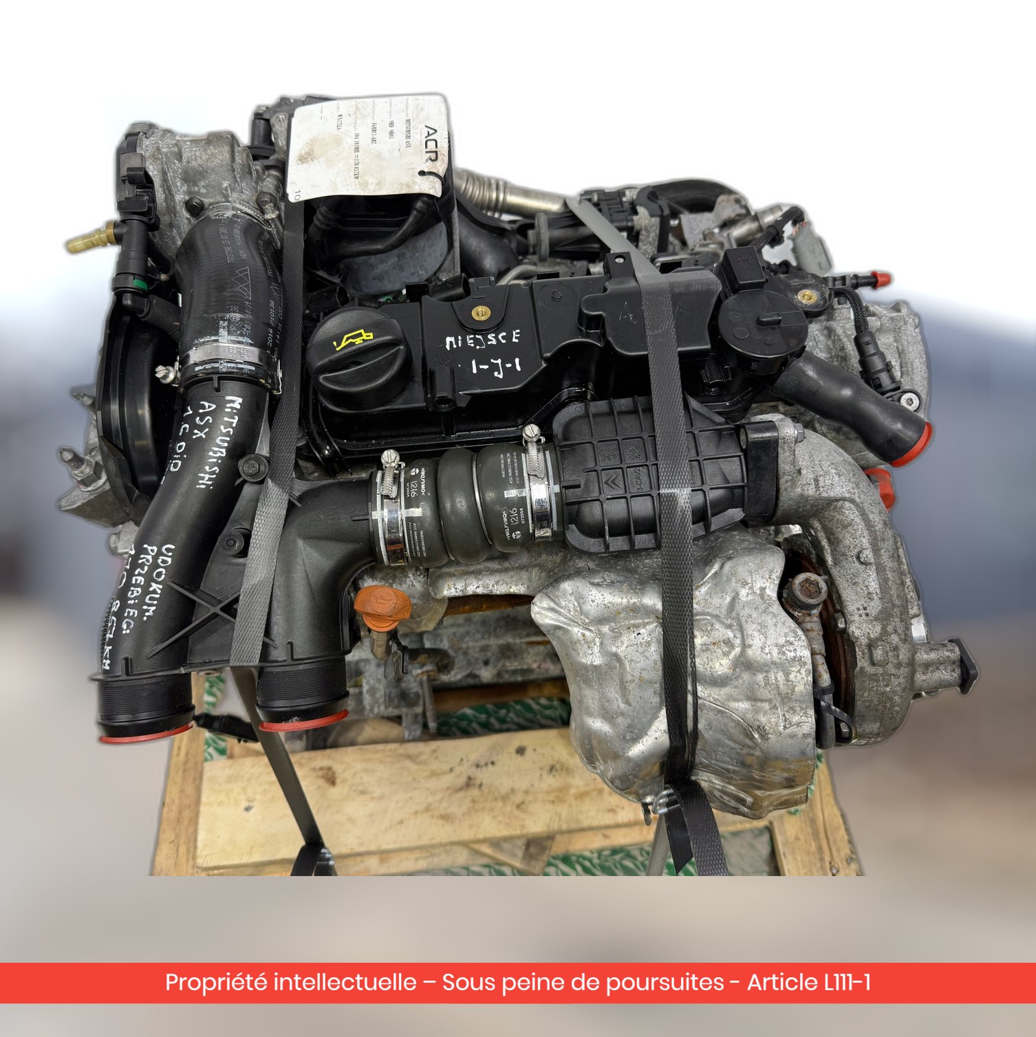 Moteur Mitsubishi ASX III / Citroën / Peugeot Ehdi 9HD 9H05 — occasion — vue 4