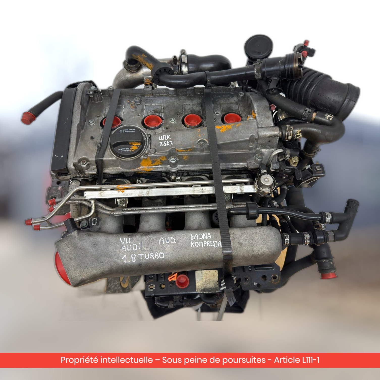 Moteur Audi / Volkswagen / Seat AUQ — occasion — vue 4