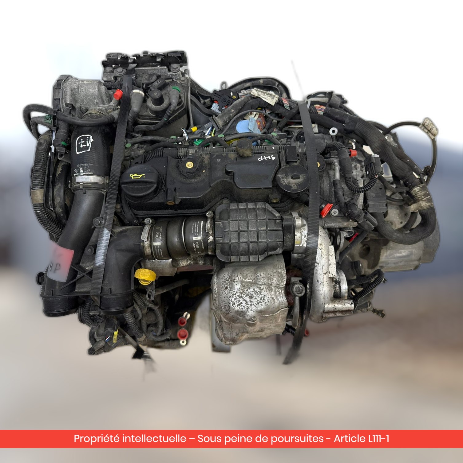 Moteur Peugeot 208 208 308 2008 / Citroën C3 C4 9HP 9H06 — occasion — vue 3