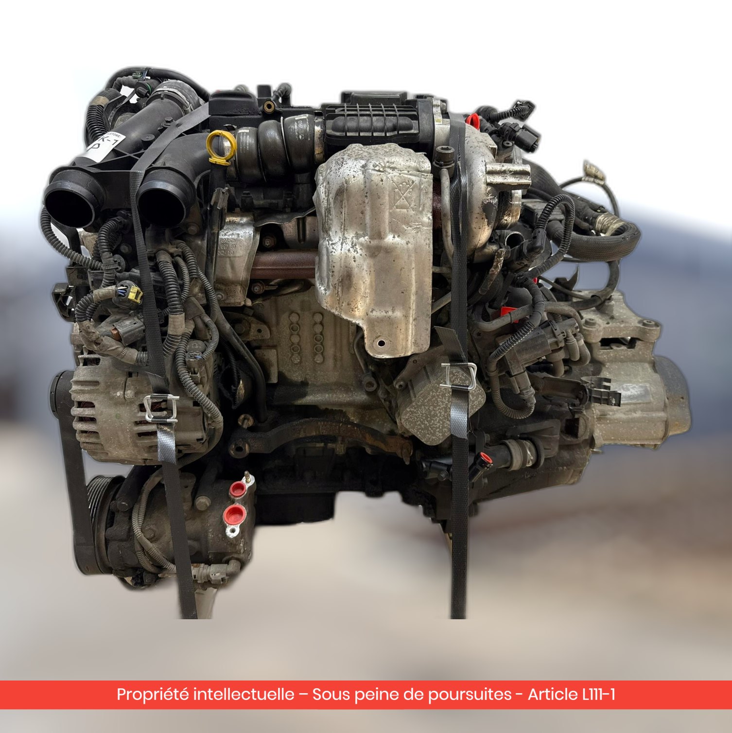 Moteur Peugeot 208 208 308 2008 / Citroën C3 C4 9HP 9H06 — occasion — vue 4