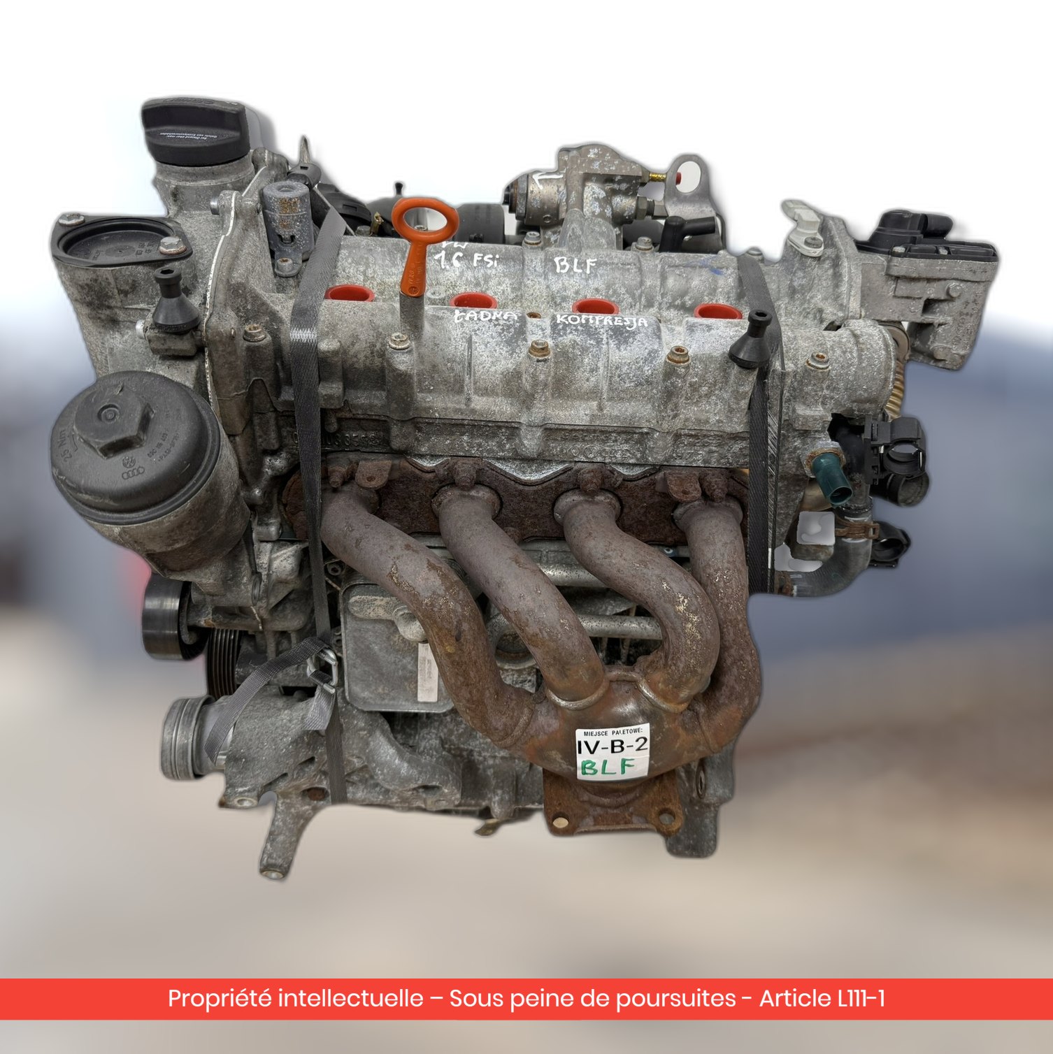 Moteur Volkswagen EOS / Audi A3 II 8P / Škoda Octavia II BLF — occasion — vue 1