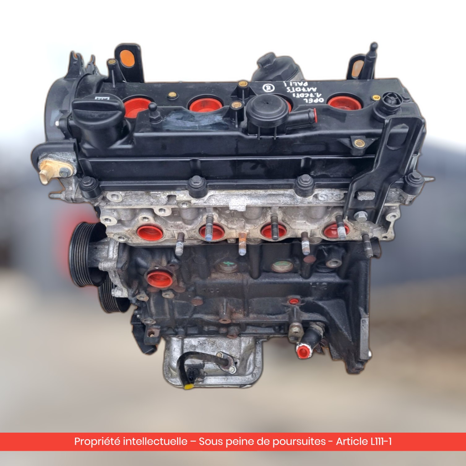 Moteur Opel Astra IV J A17DTS — occasion — vue 3