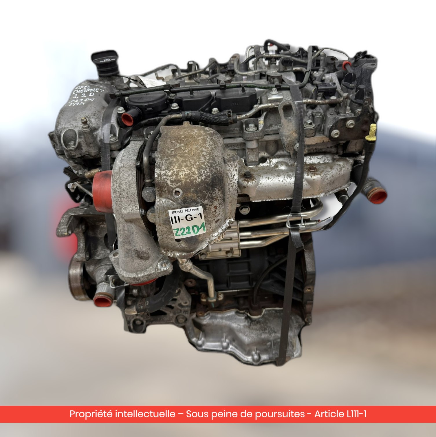 Moteur Opel Antara / Chevrolet Captiva Z22D1 Z22DMH — occasion — vue 1
