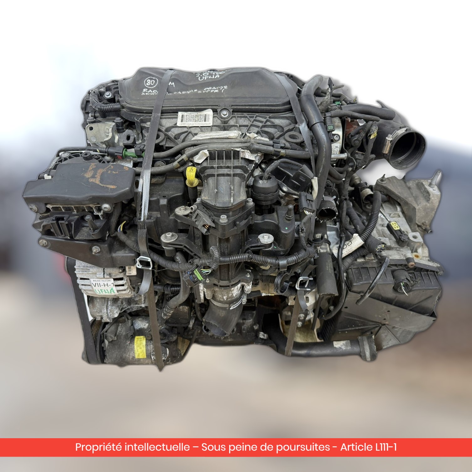 Moteur Ford Galaxy MK2 UFWA — occasion — vue 1