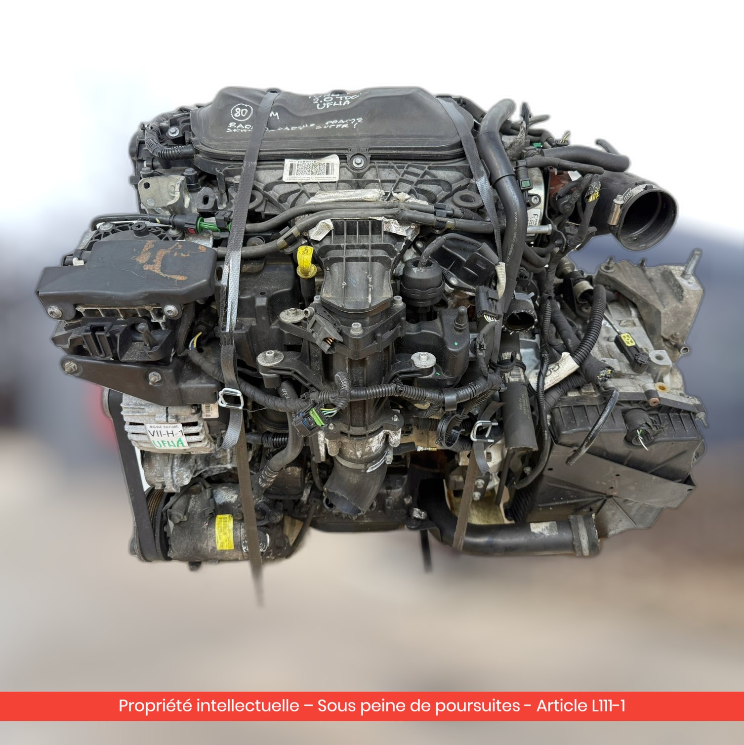 Moteur Ford Galaxy MK2 UFWA — occasion — vue 4