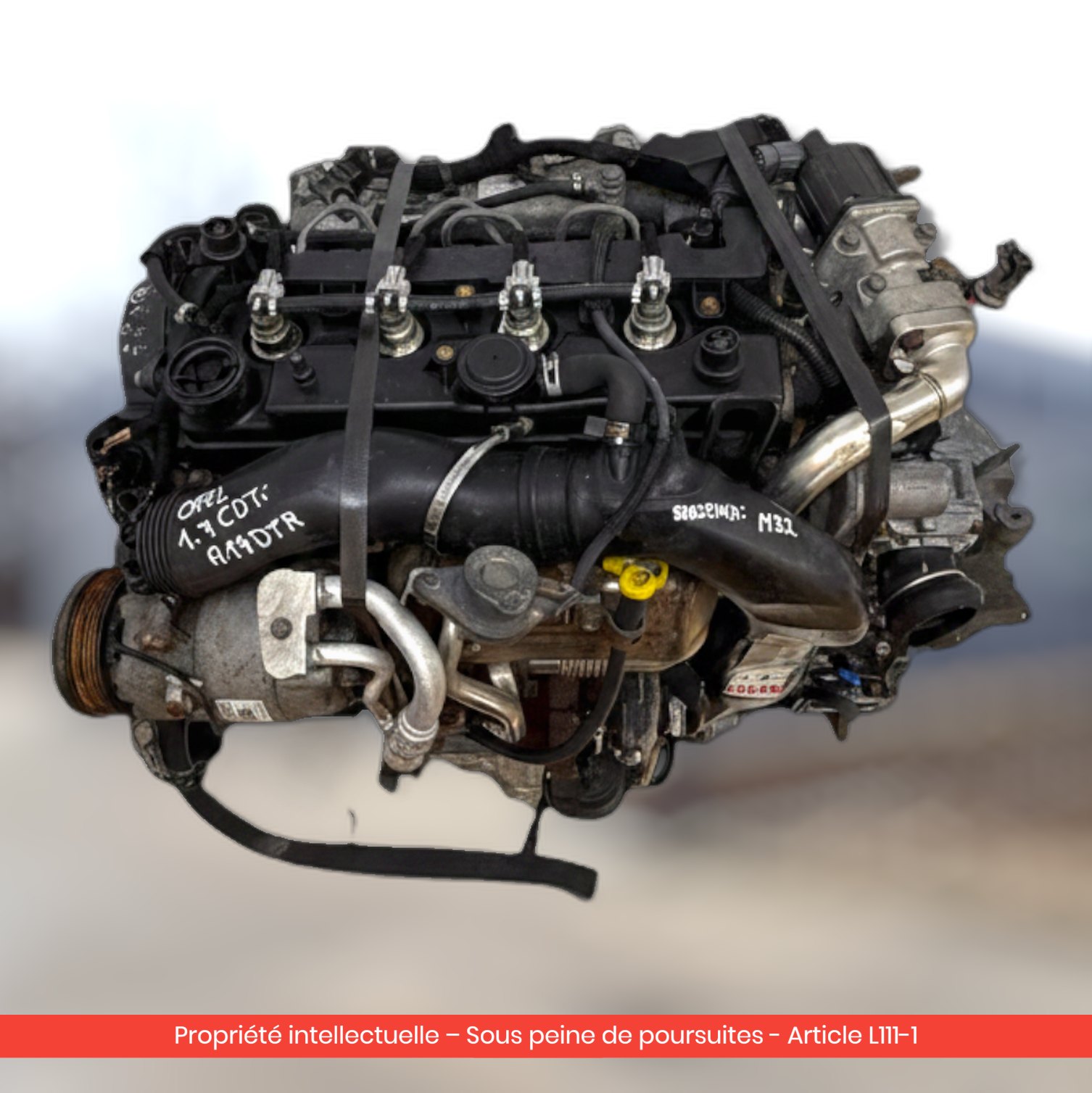 Moteur Opel A17DTR — occasion — vue 3
