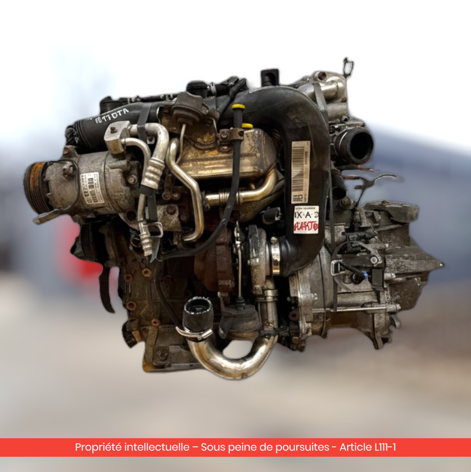 Moteur Opel A17DTR — occasion — vue 4