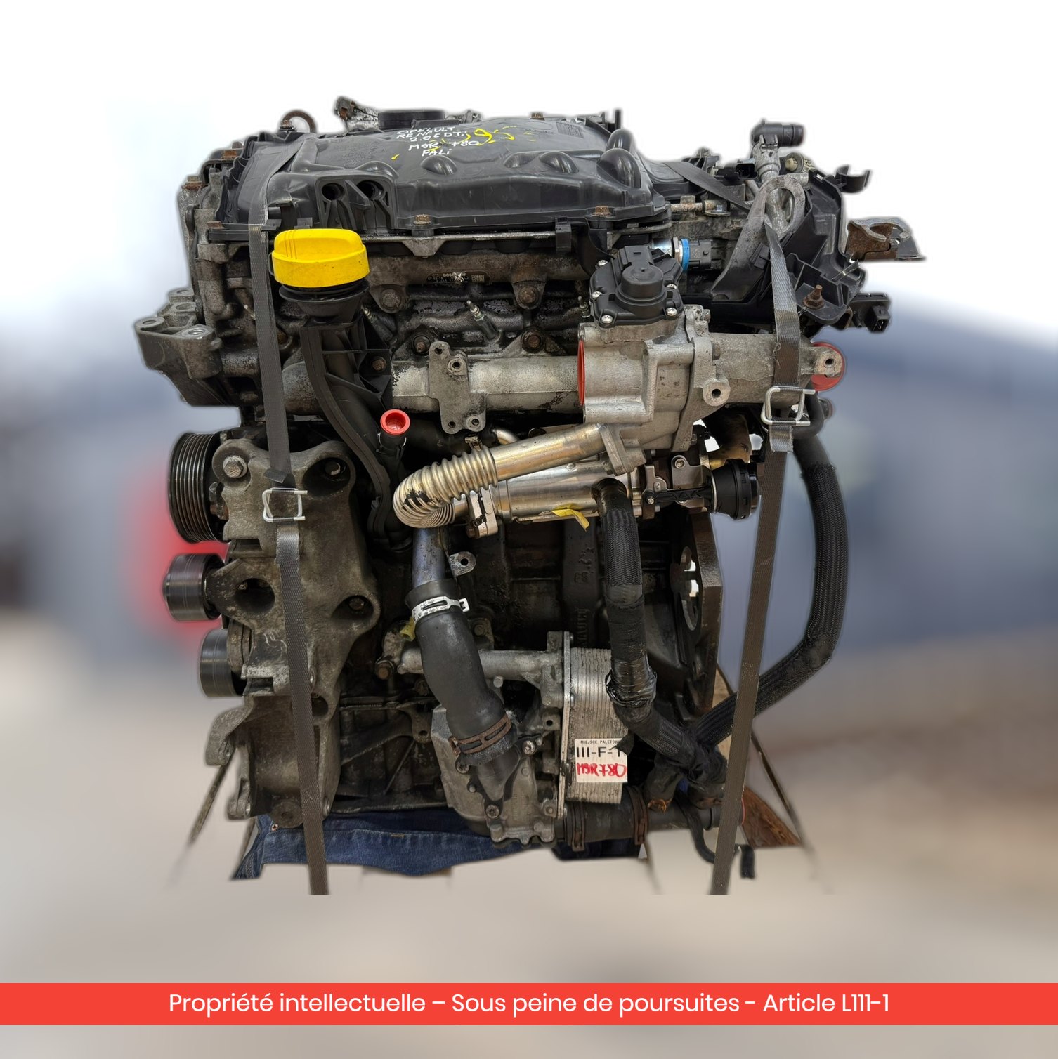 Moteur Renault Trafic / Opel Vivaro / Nissan Primastar M9R780 M9RE780 — occasion — vue 4