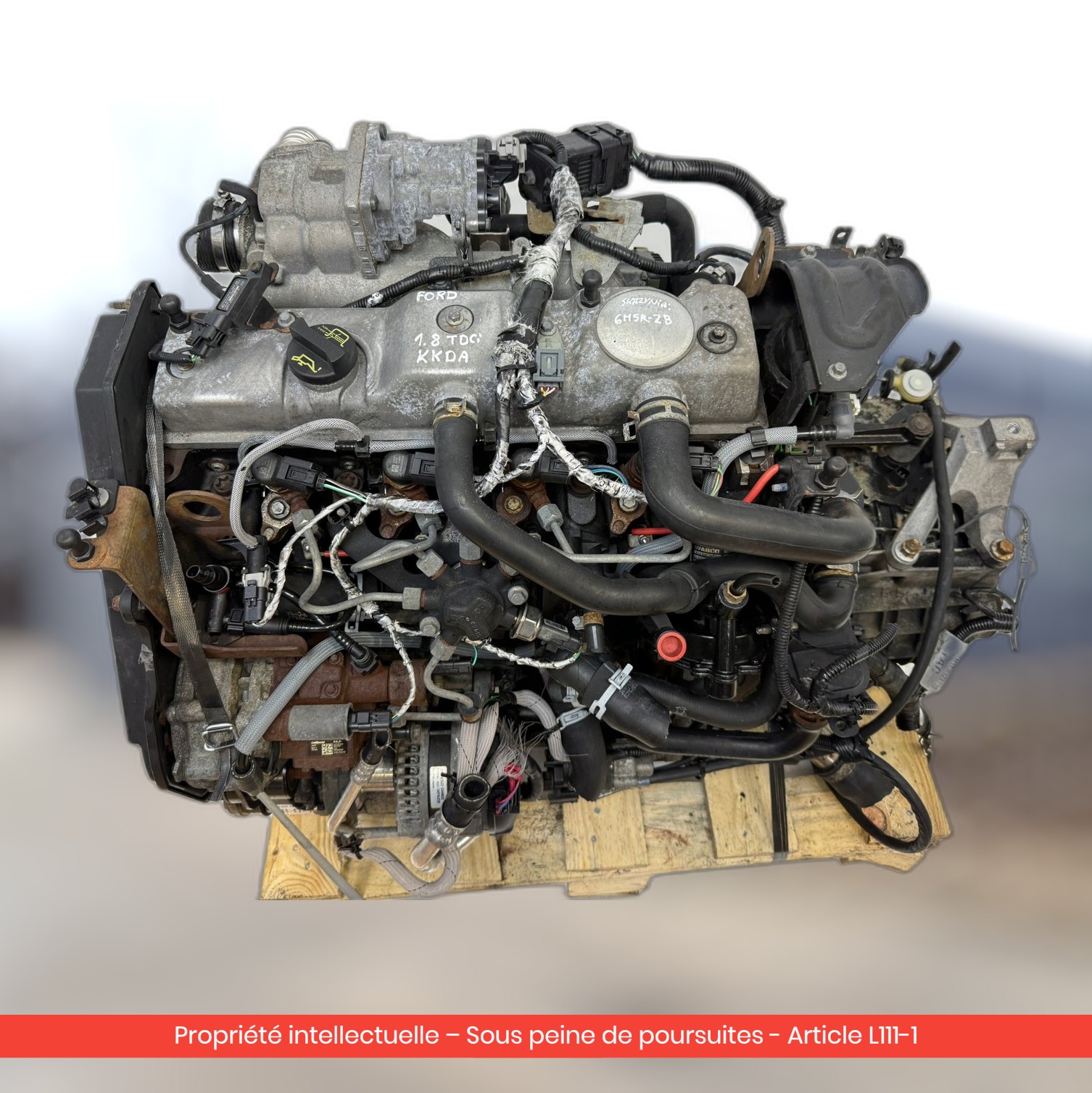 Moteur Ford C-max KKDA — occasion — vue 3