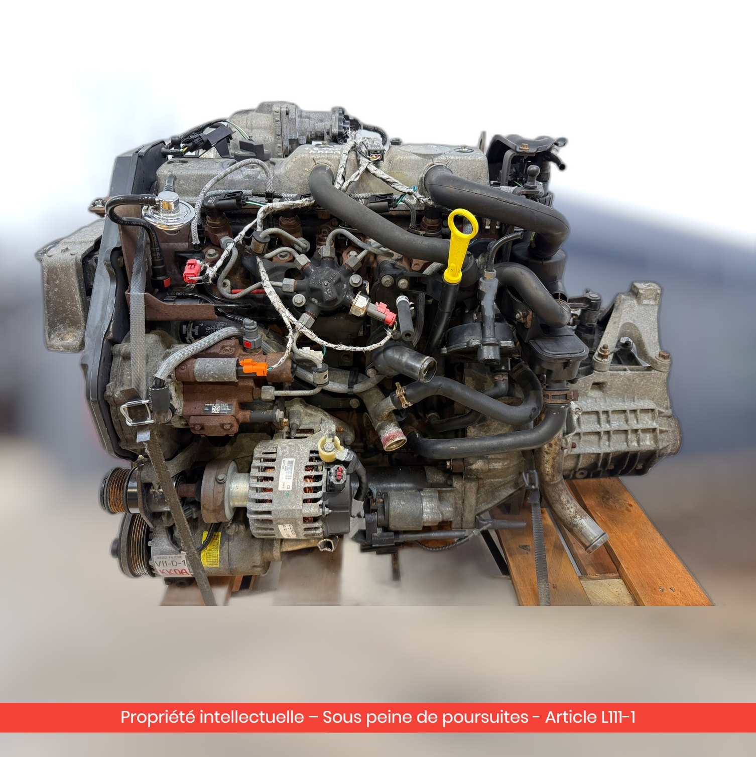 Moteur Ford C-max KKDA — occasion — vue 4