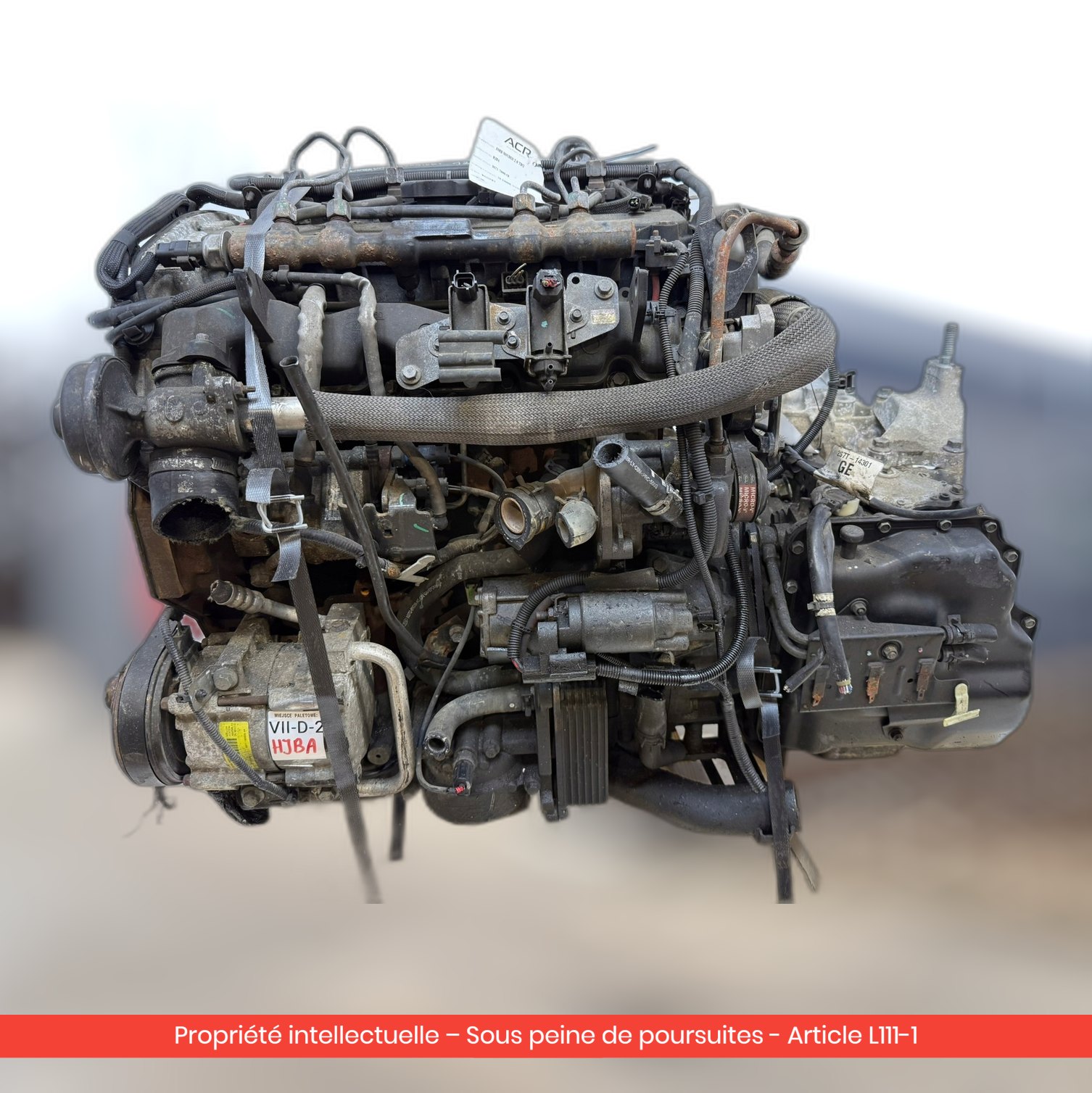 Moteur Ford Mondeo III MK3 HJBA — occasion — vue 4