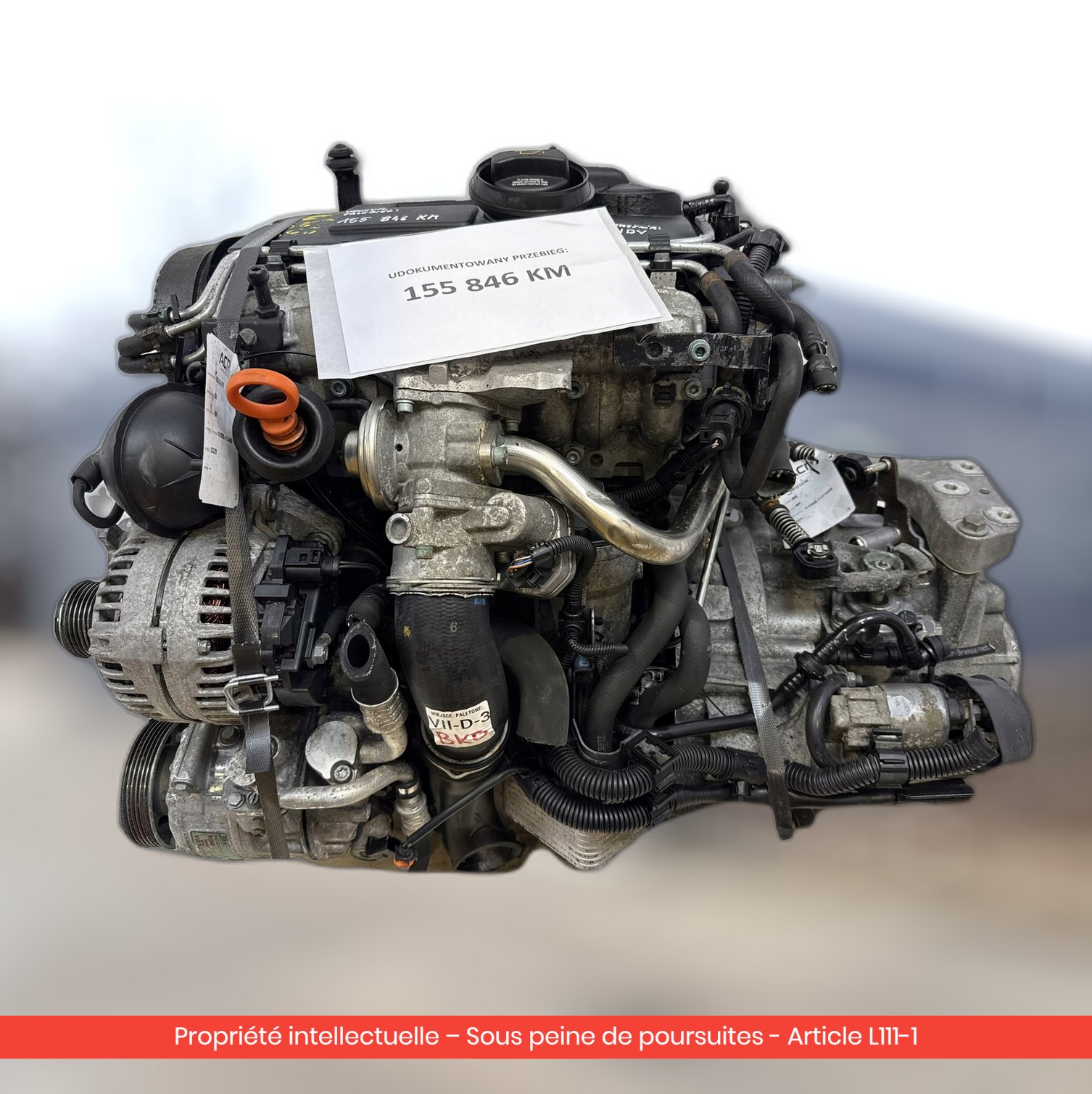 Moteur Volkswagen Golf V / Škoda Octavia II / Seat Altea BKD — occasion — vue 1