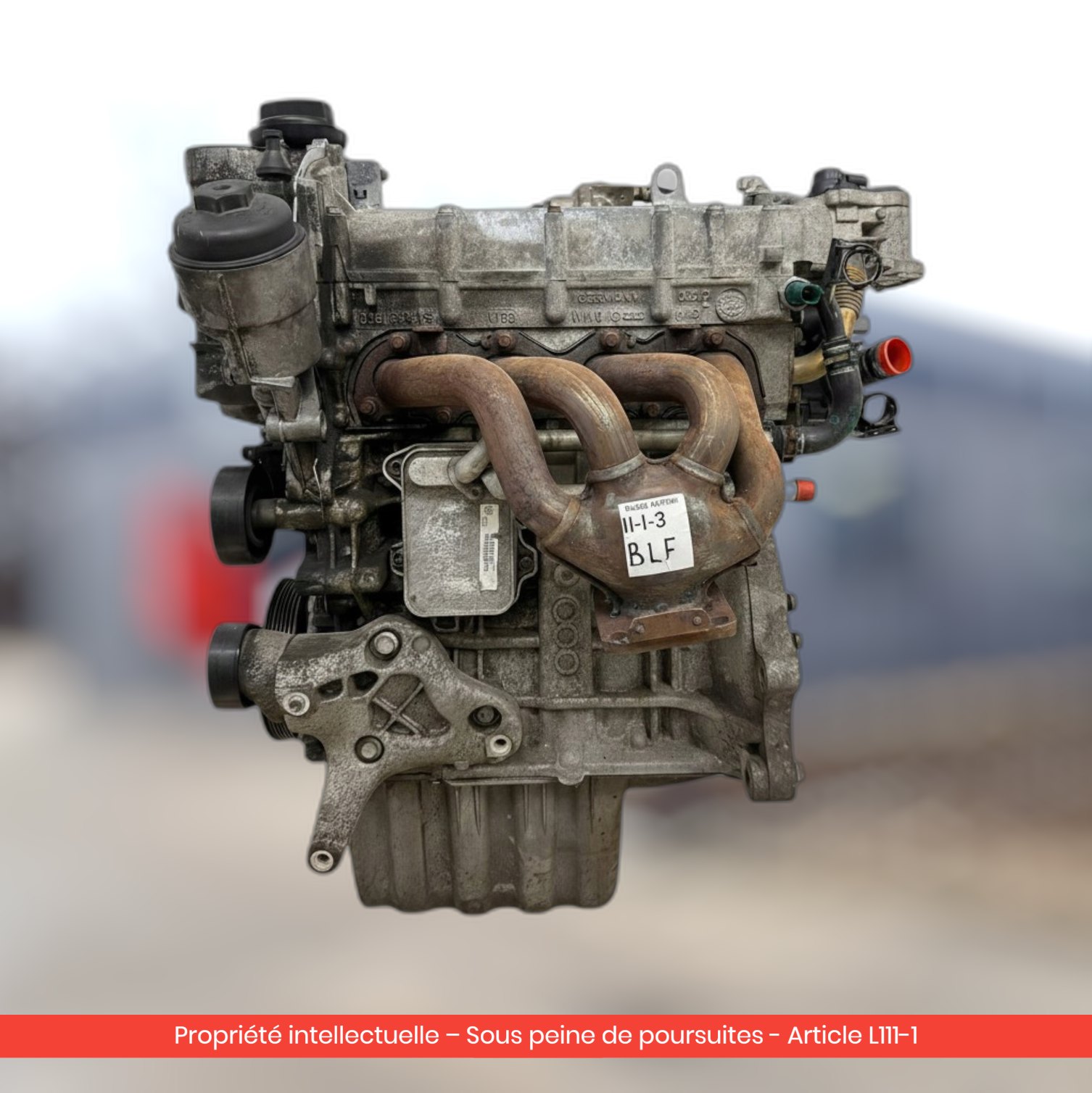 Moteur Volkswagen EOS / Audi A3 II 8P / Škoda Octavia II BLF — occasion — vue 1