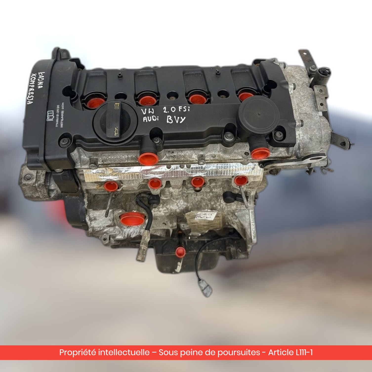 Moteur Volkswagen Golf V EOS / Škoda Octavia II / Seat Altea BVY — occasion — vue 3