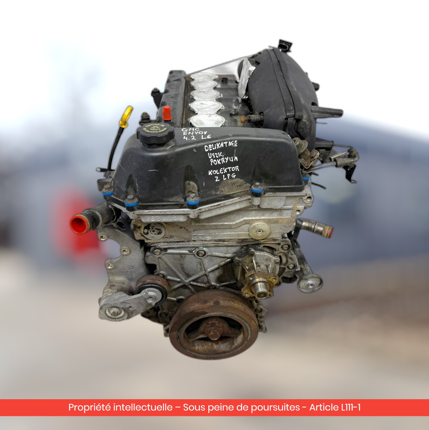 Moteur GMC LL8 — occasion — vue 1