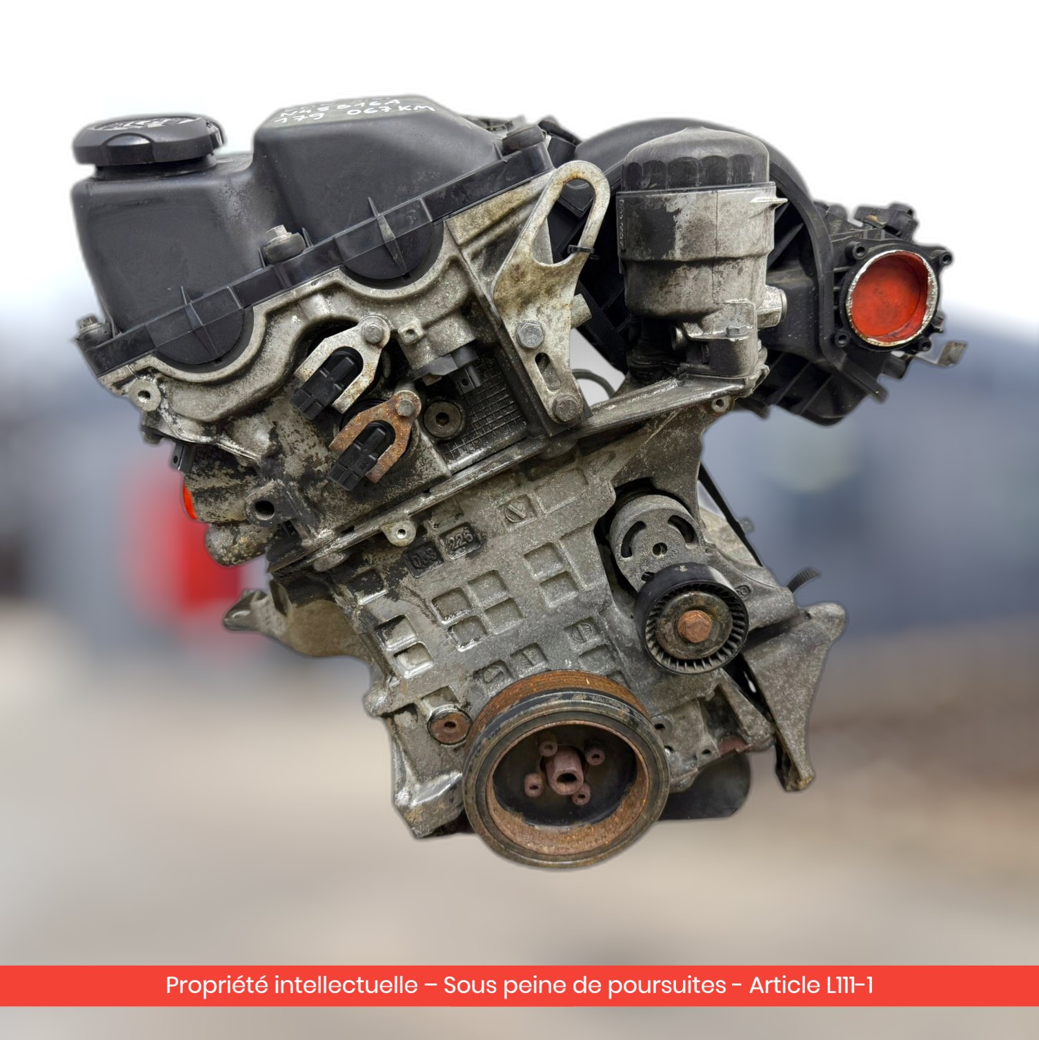 Moteur BMW E81 E87 E46 E90 E91 N45B16A N45B16AC — occasion — vue 4