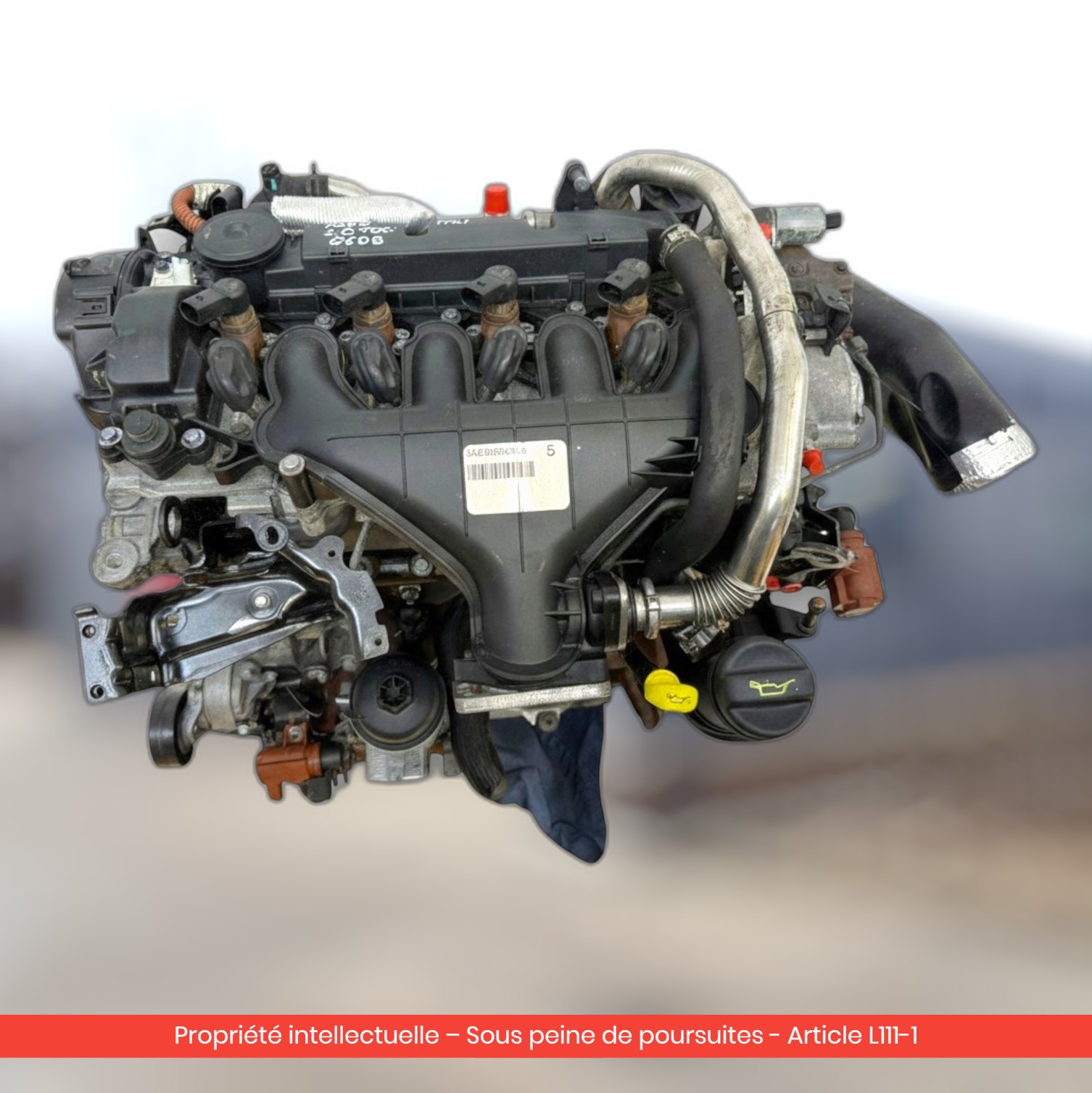 Moteur Ford Focus II MK2 G6DB — occasion — vue 3