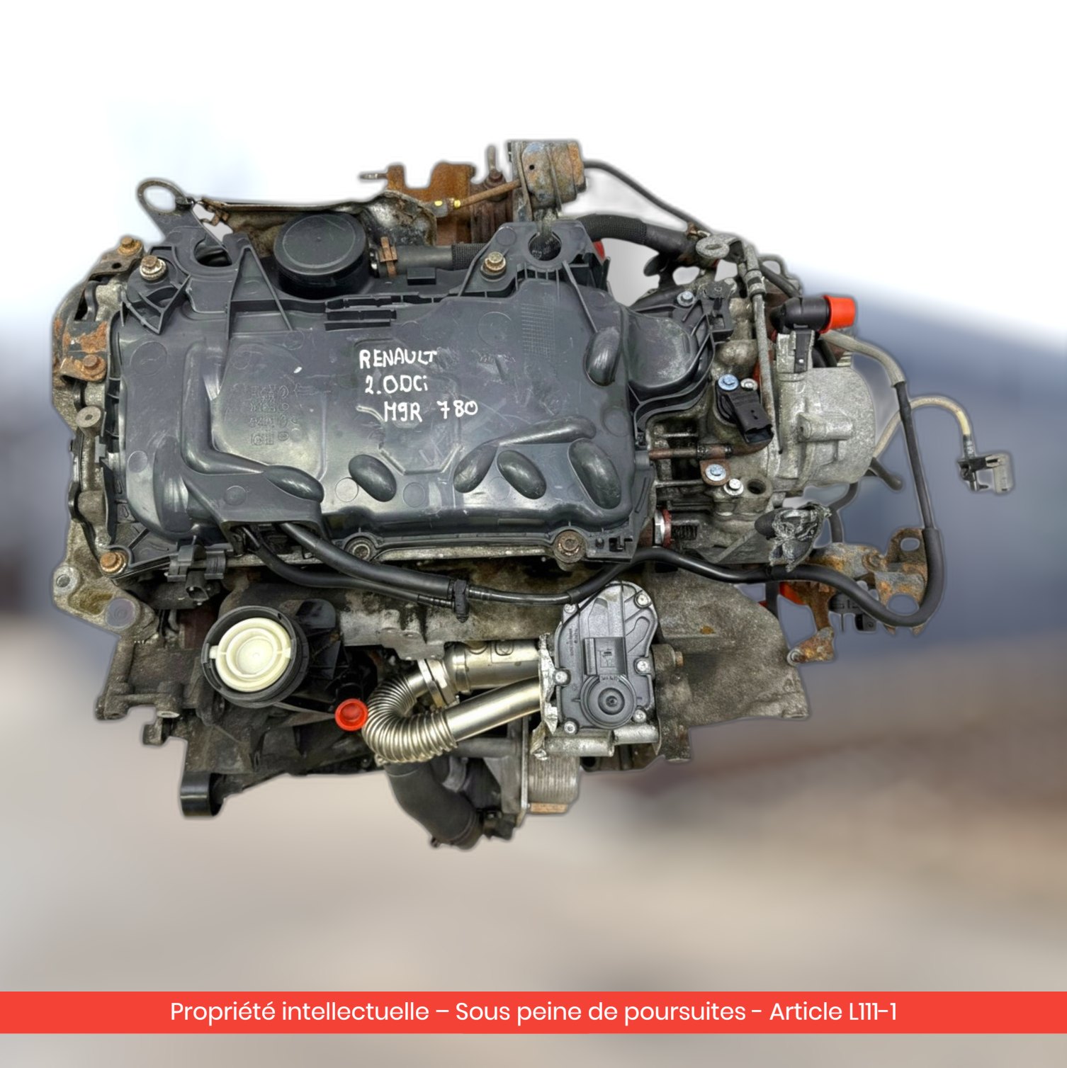 Moteur Renault Trafic / Opel Vivaro / Nissan Primastar M9R780 M9RE780 — occasion — vue 4