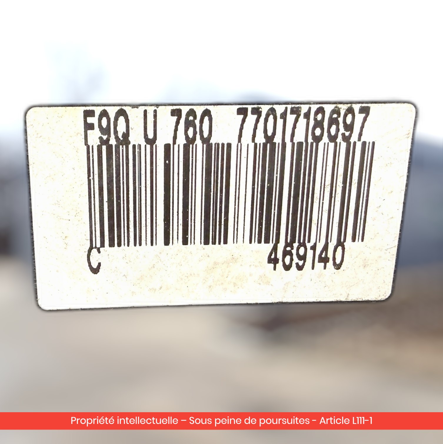 Moteur Renault Trafic / Nissan Primastar / Opel Vivaro F9Q760 F9QU760 — occasion — vue 3