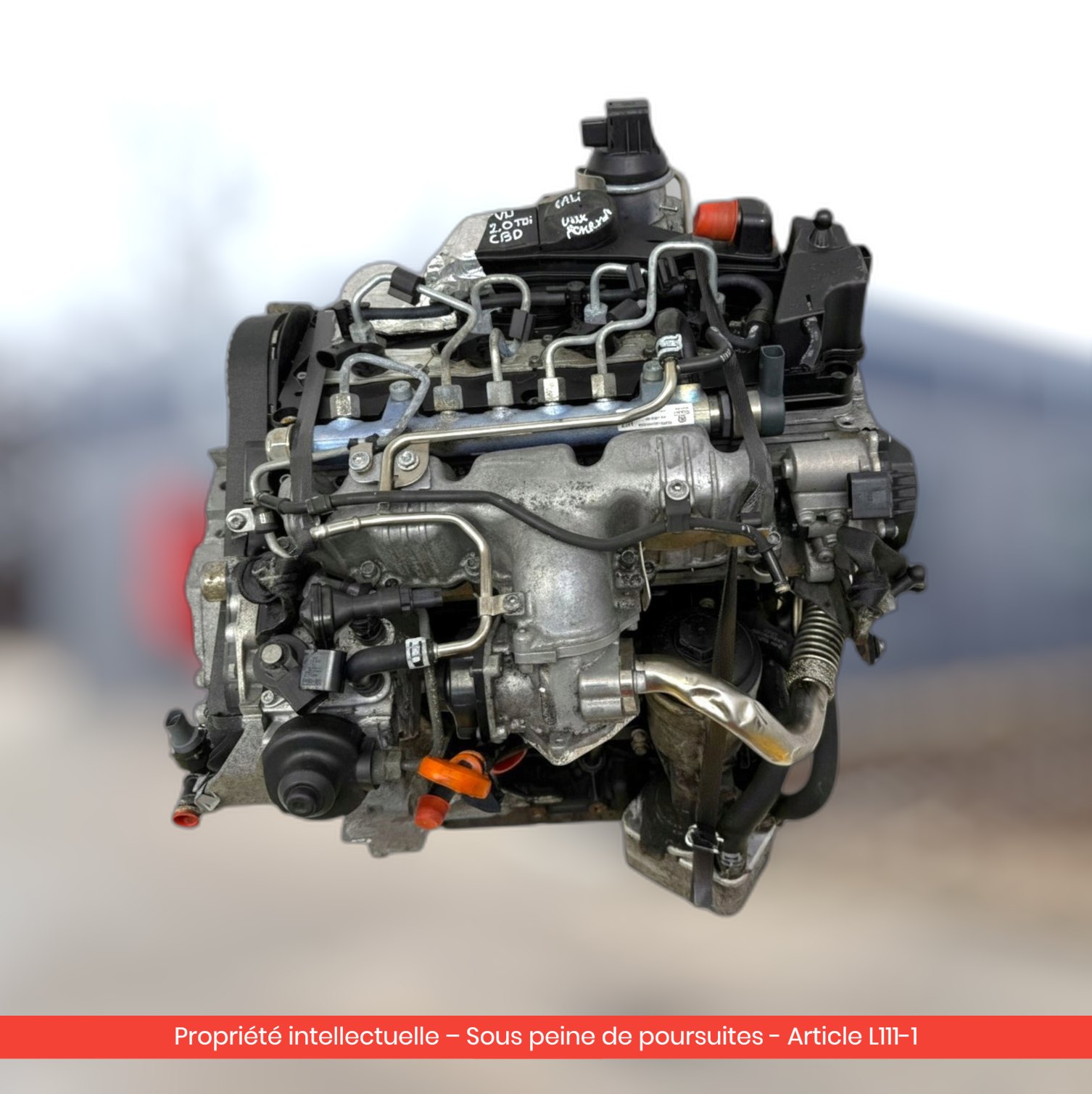Moteur Volkswagen Golf VI / Škoda Yeti CBD CBDB — occasion — vue 3