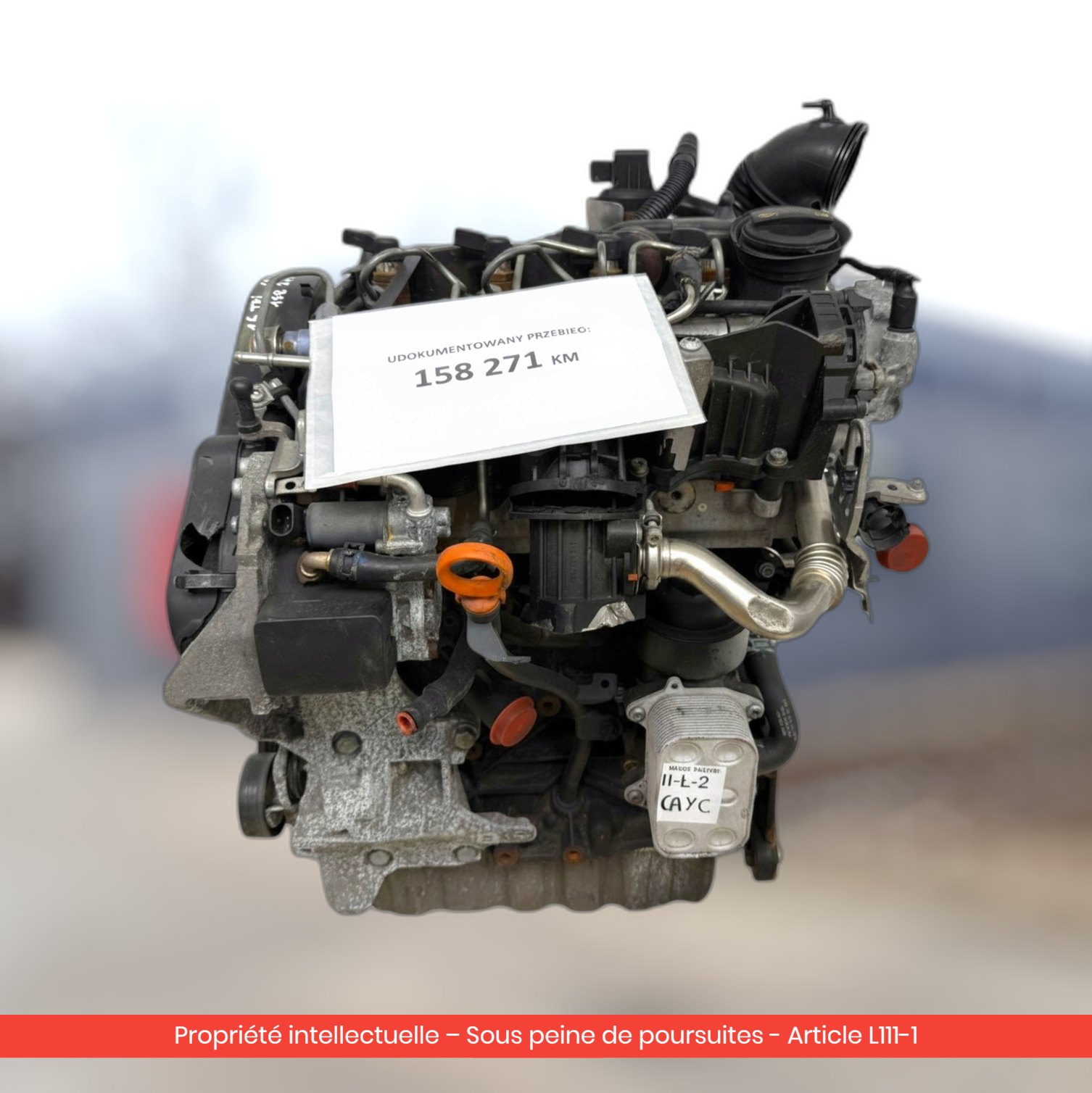 Moteur Audi / Volkswagen / Seat CAY CAYC — occasion — vue 1