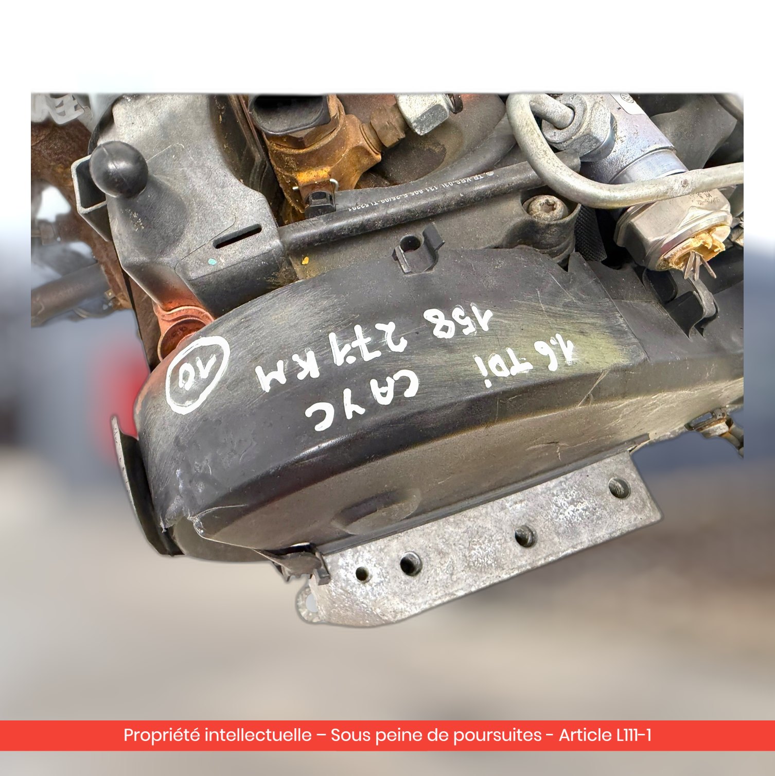 Moteur Audi / Volkswagen / Seat CAY CAYC — occasion — vue 2