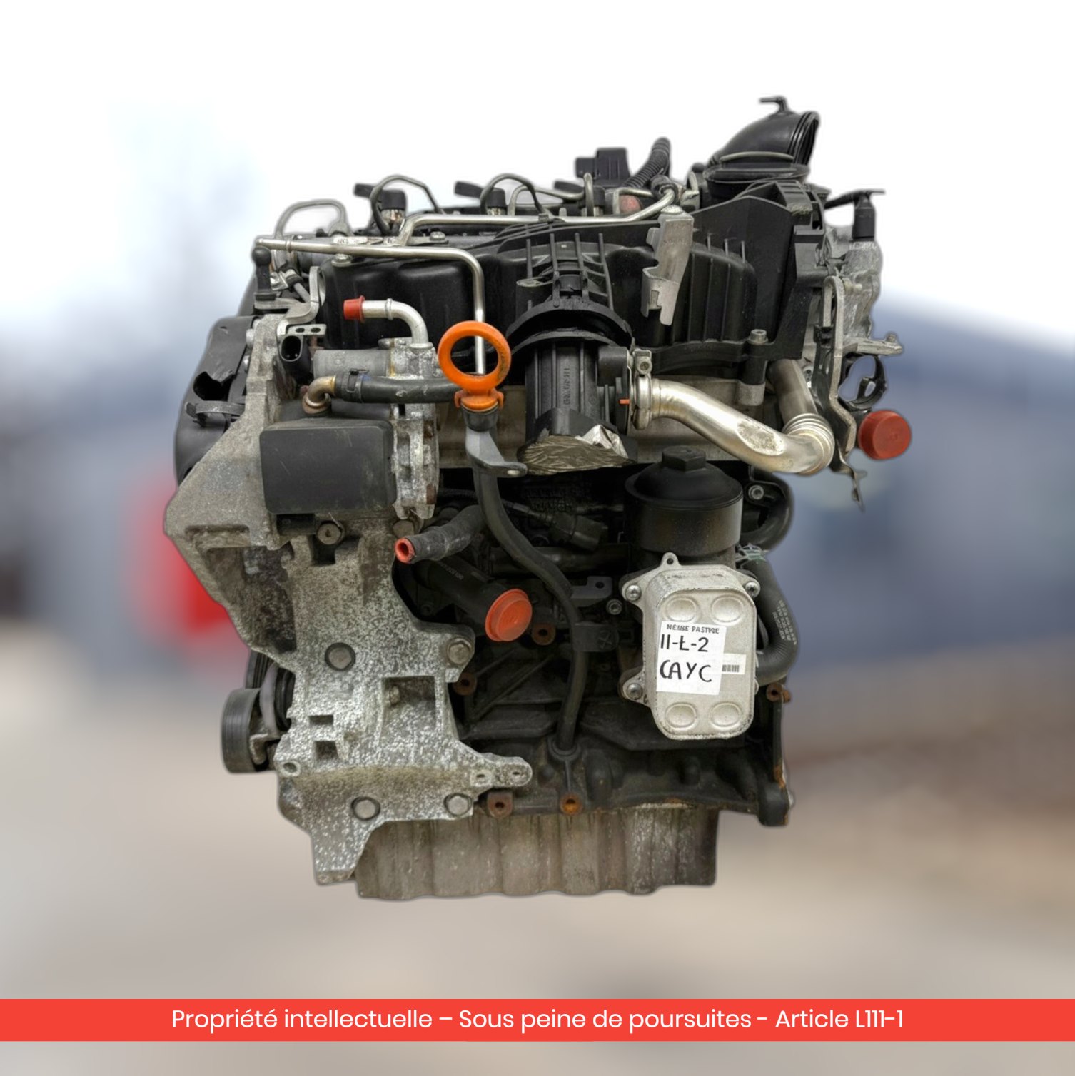 Moteur Audi / Volkswagen / Seat CAY CAYC — occasion — vue 4