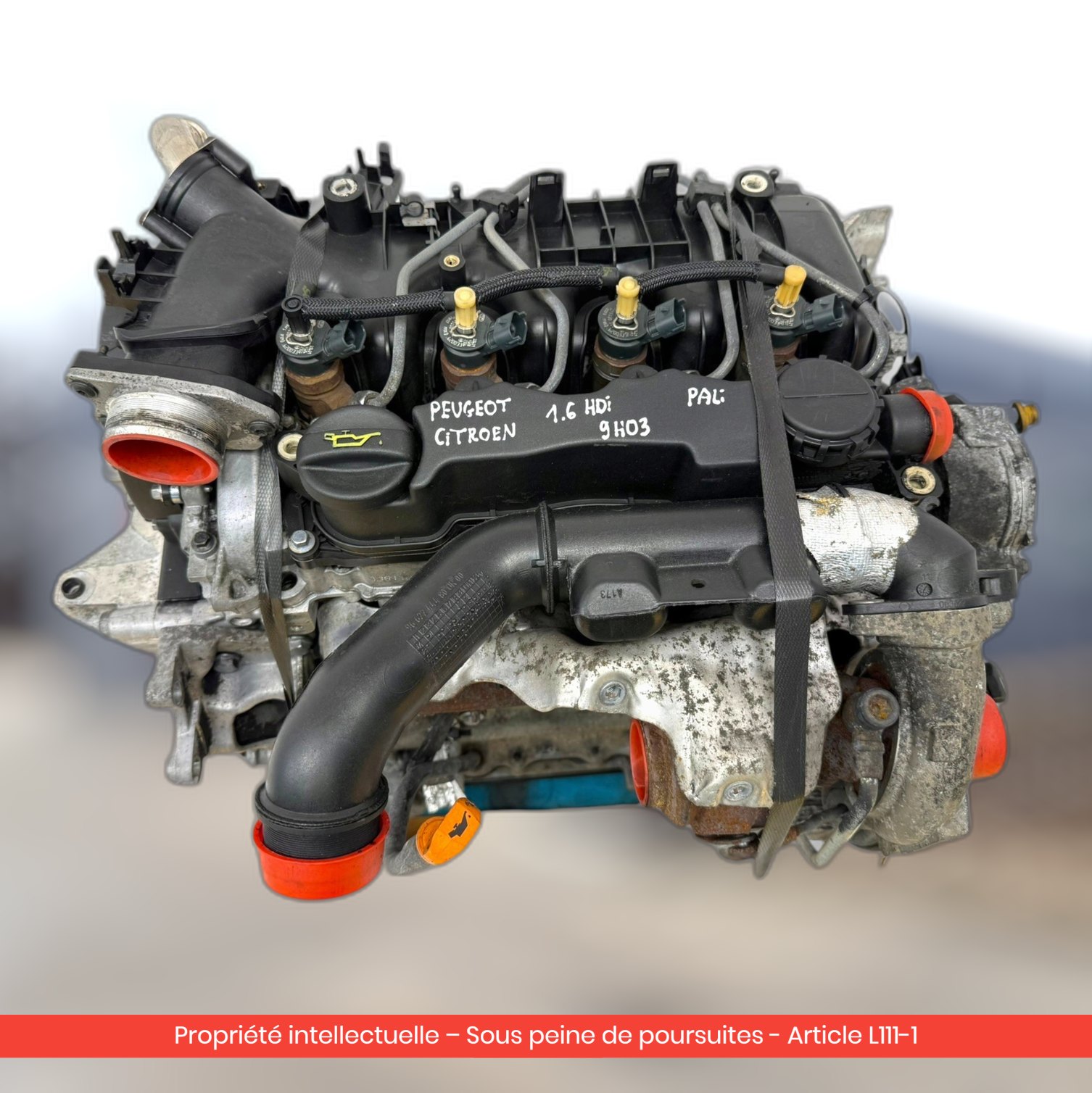 Moteur Citroën Berlingo III / Peugeot Partner III 9HT 9H03 — occasion — vue 3